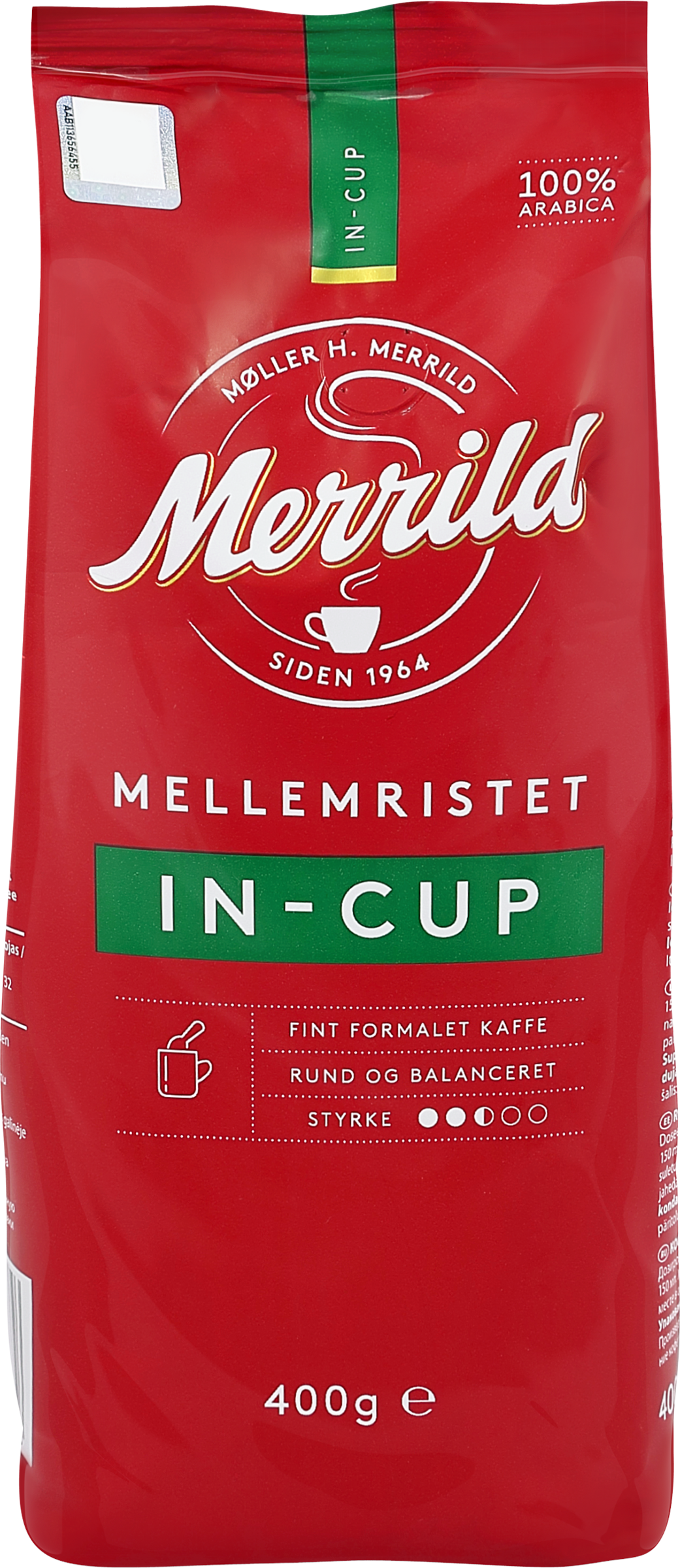 Изображение товара Кофе молотый MERRILD In Cup, 400г