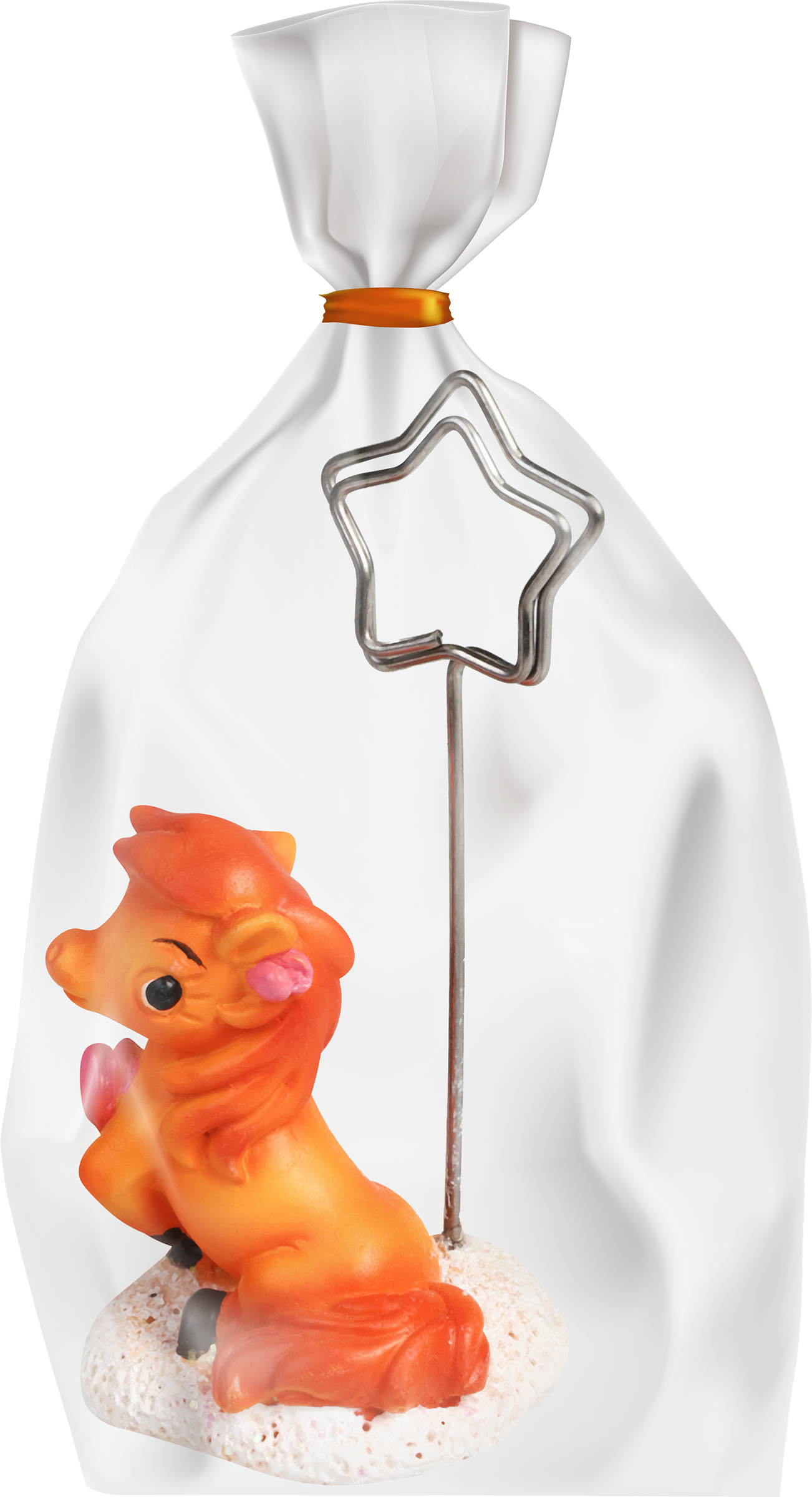 Изображение товара Подставка для визиток и фото HOMECLUB Лошадка 8 см оригинальный дизайн