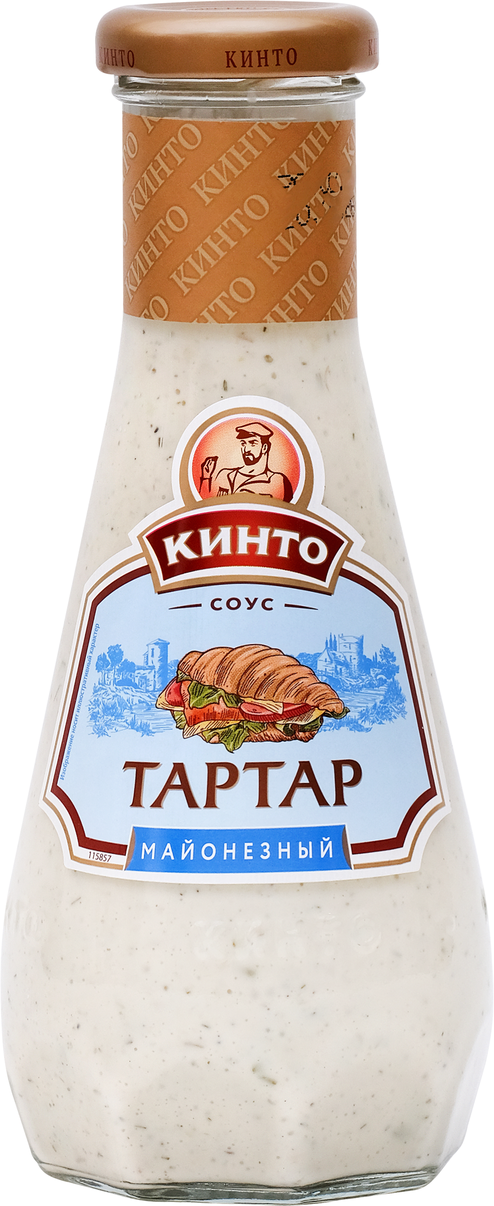 Изображение товара Соус майонезный КИНТО Тартар, 280мл