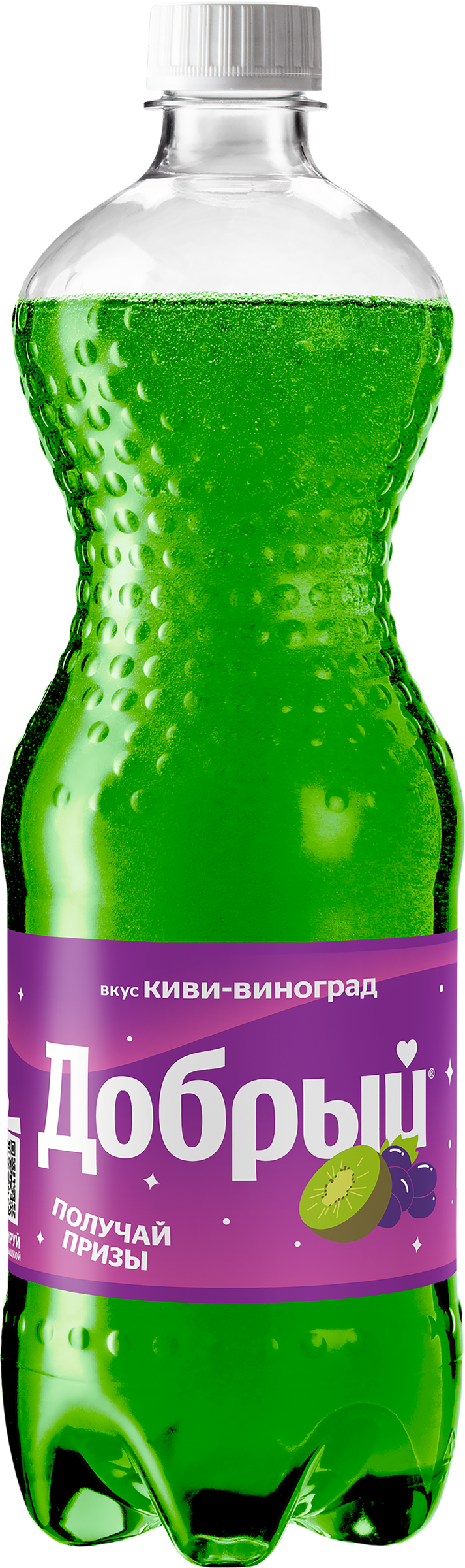 Изображение товара Напиток ДОБРЫЙ Киви, виноград сильногазированный 1л