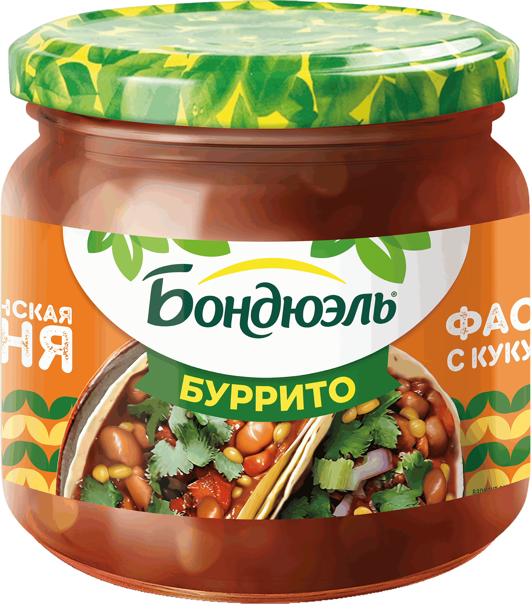 Изображение товара Фасоль красная BONDUELLE с кукурузой по-мексикански 350мл, консервированный овощной продукт