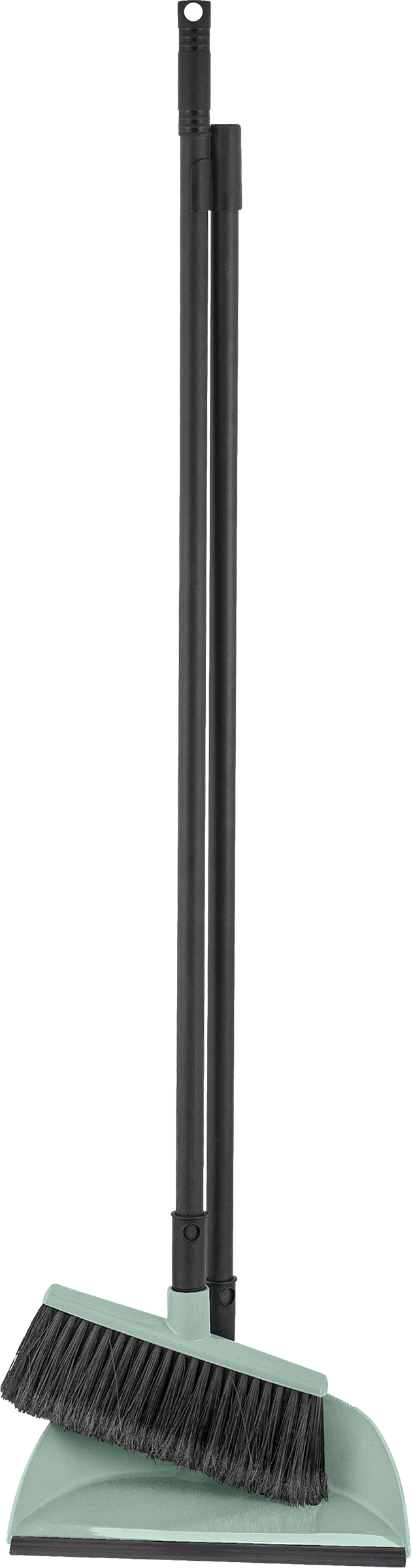 Изображение товара Набор для уборки SPIN&CLEAN Rock'n'Roll 5в1 щетка и совок высокая ручка