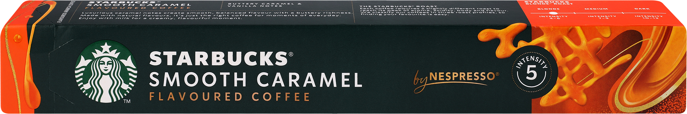 Изображение товара Кофе молотый в капсулах STARBUCKS Smooth Caramel, 10кап