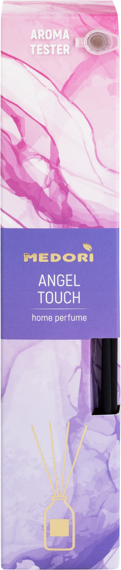 Изображение товара Диффузор MEDORI Angel Touch, с пробником аромата и фибровыми палочками, 50мл, Арт. TH-2028