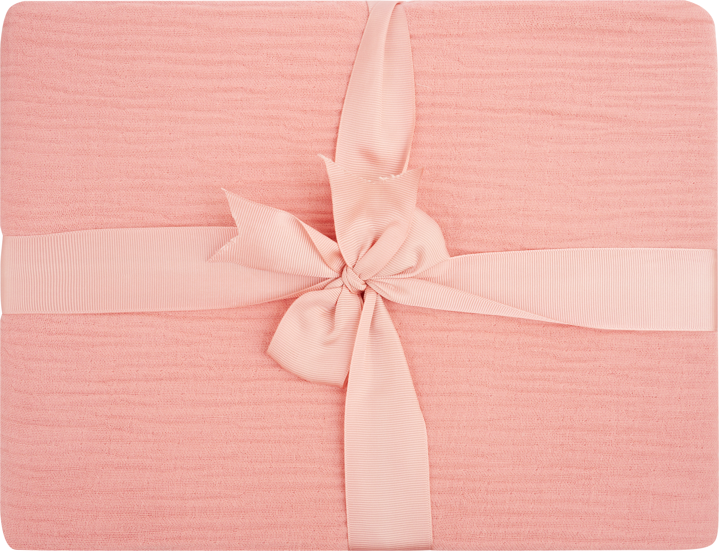 Изображение товара Розовый плед HOMECLUB 180х200см из муслина для уютного отдыха