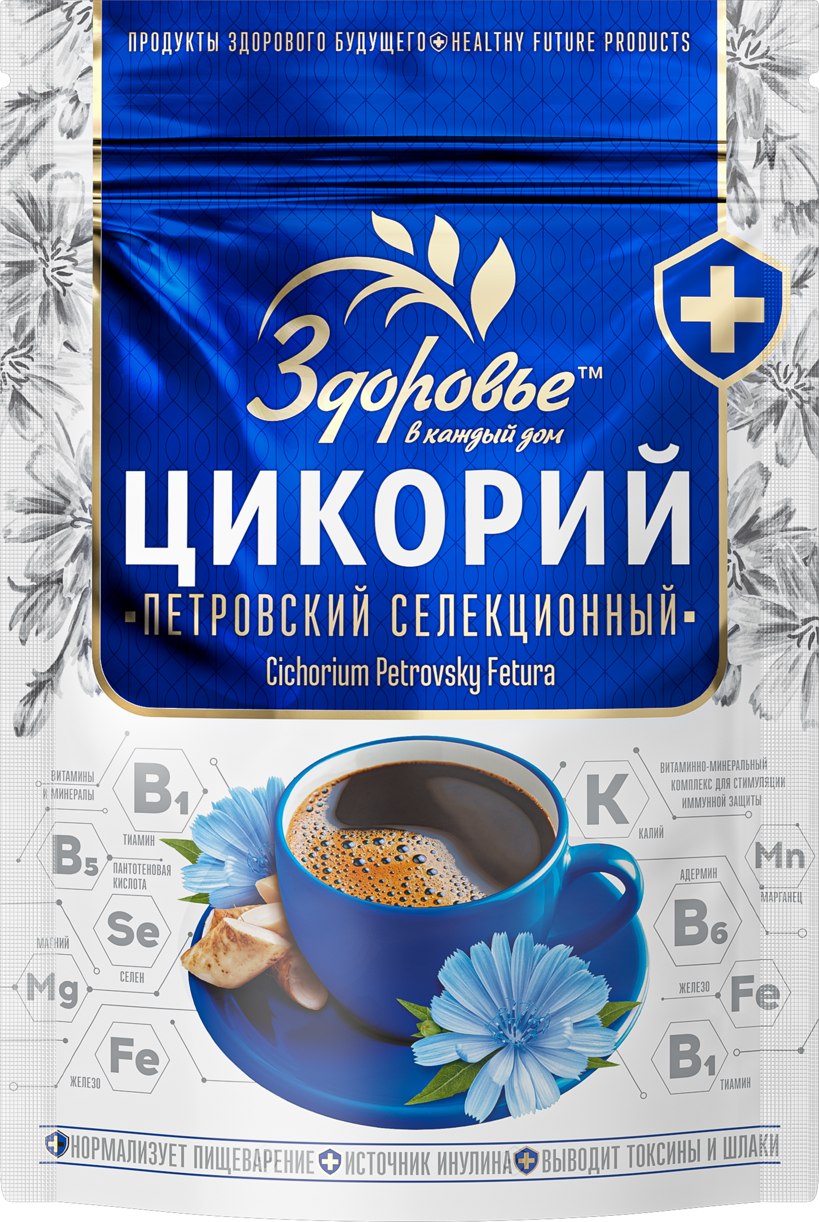 Изображение товара Цикорий ЗДОРОВЬЕ гранулированный, 100г