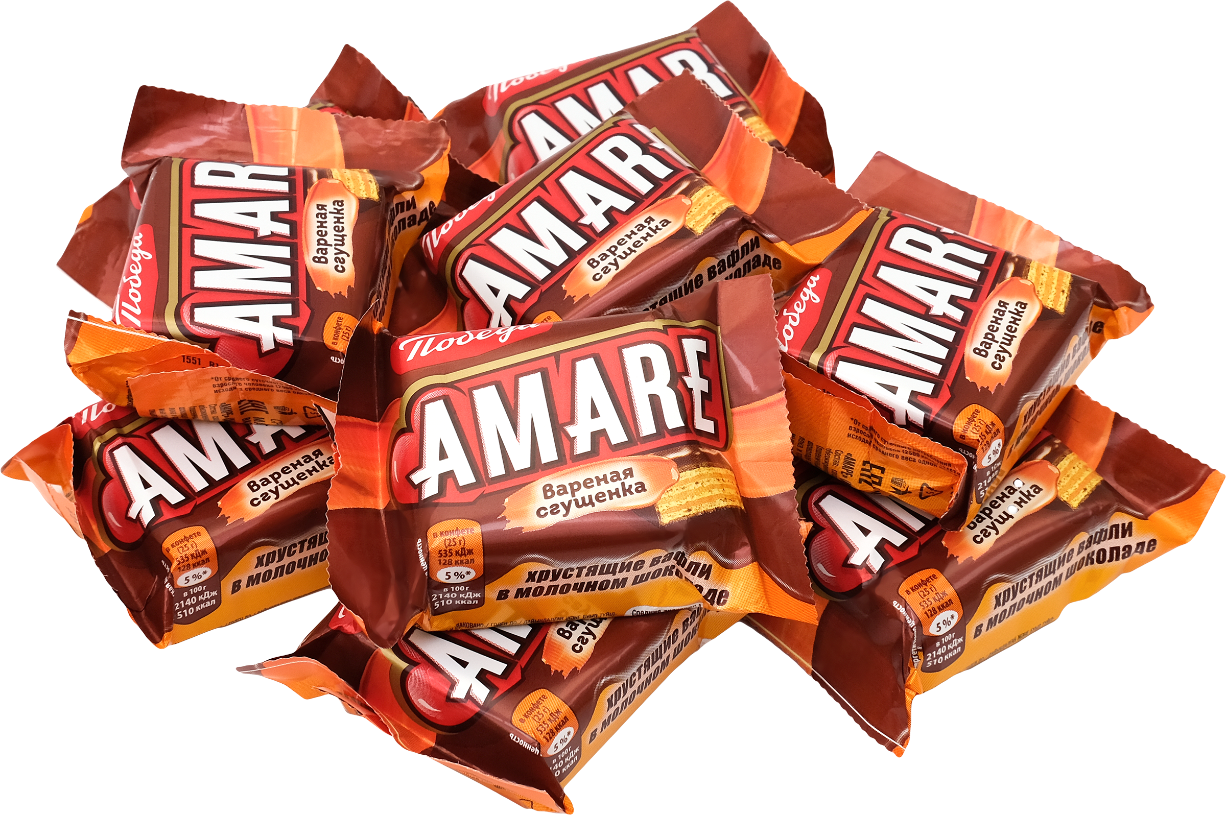 Изображение товара Конфеты ПОБЕДА ВКУСА со вкусом вареной сгущенки в молочном шоколаде, весовые