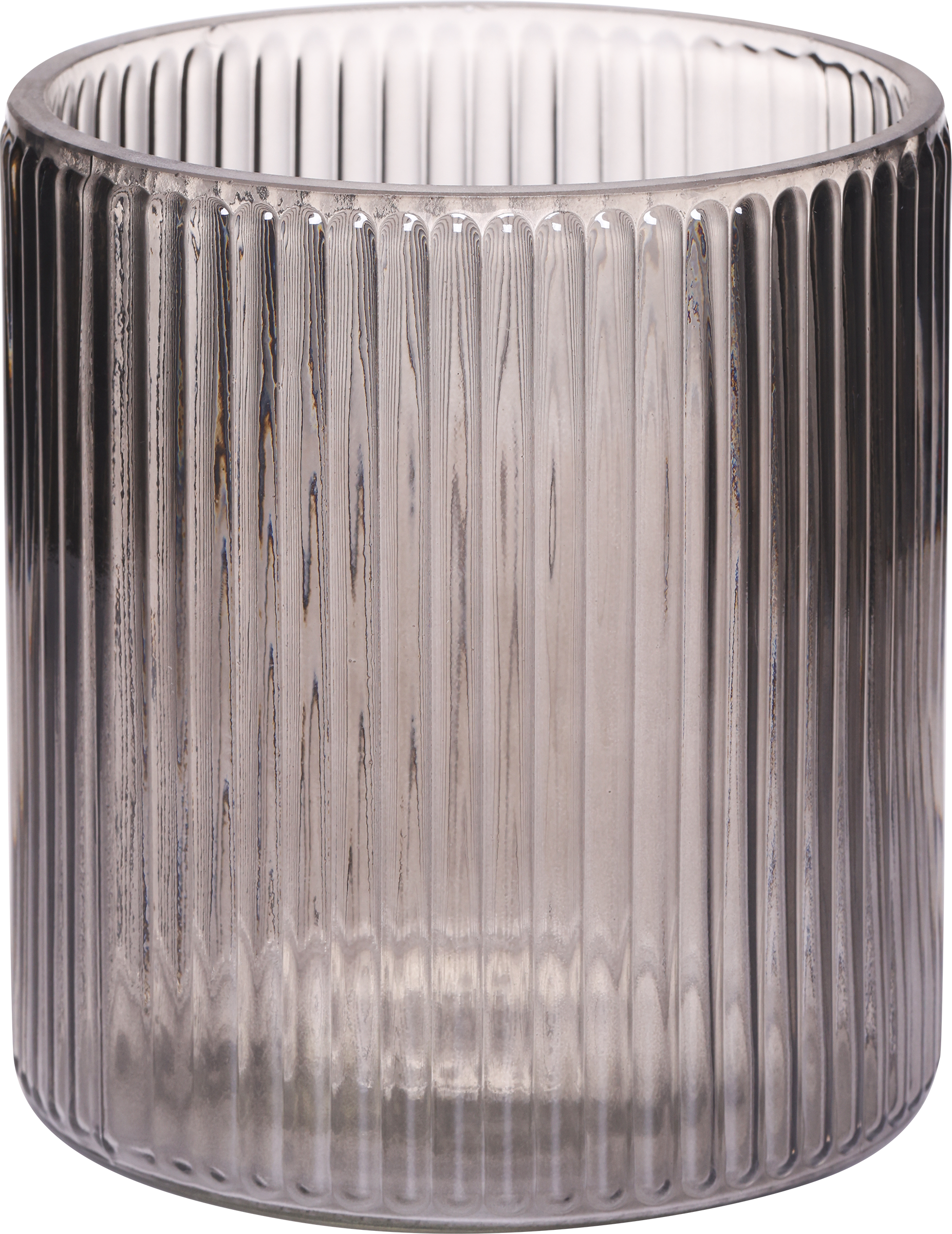 Изображение товара Ваза ГРАНДСОН Lucretia из стекла 14,6х16см прозрачная стильный дизайн