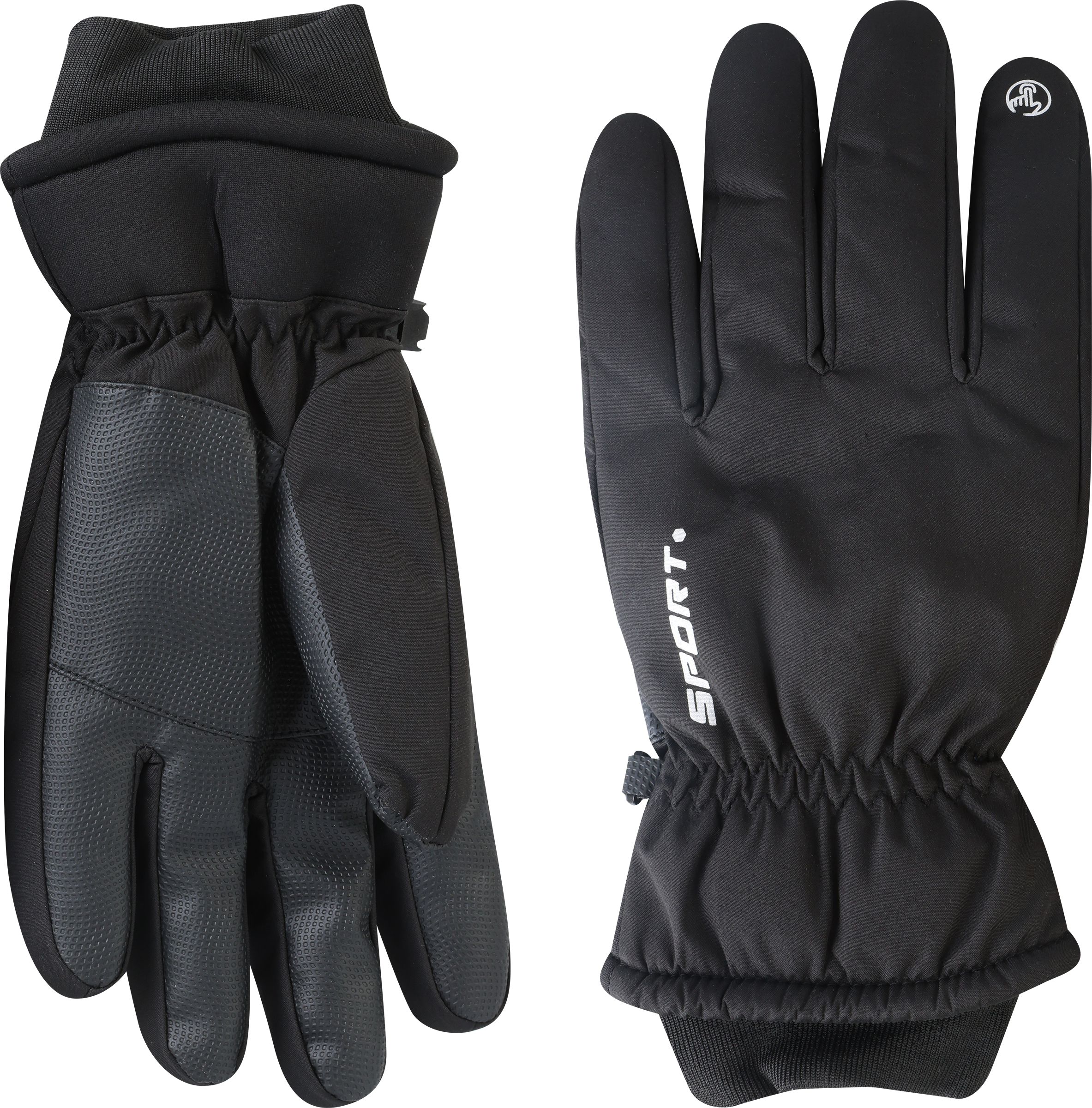 Изображение товара Перчатки горнолыжные мужские INWIN черные, Арт. AW2504