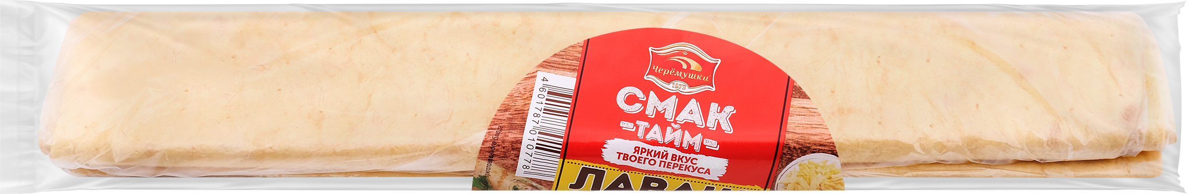Изображение товара Лаваш СМАК ТАЙМ тонкий ролл со вкусом сыра, 160г