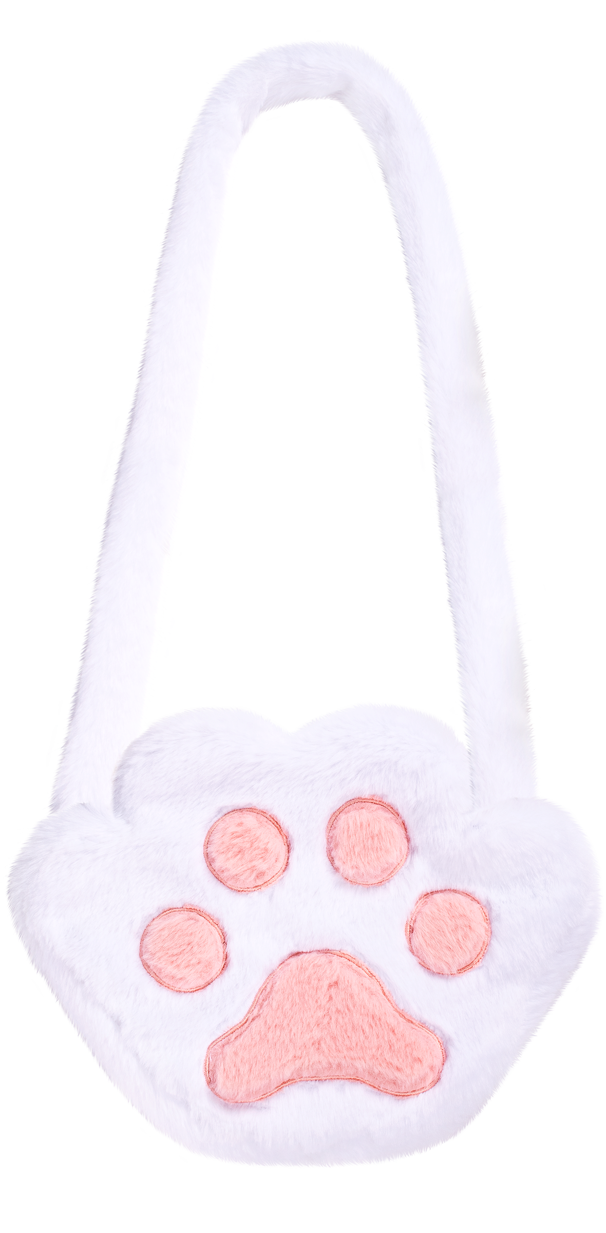 Изображение товара Детская мягкая сумочка FANCY в виде кошачьей лапки 23х27см, стильный аксессуар