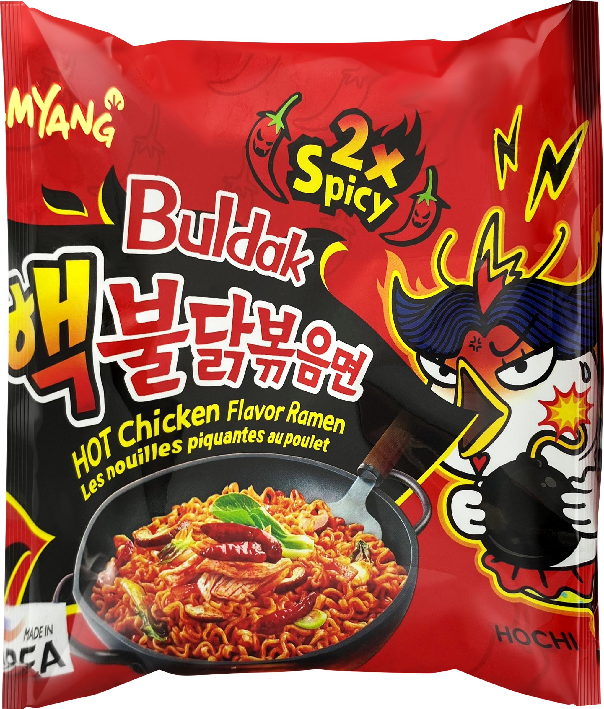 Изображение товара Лапша SAMYANG Buldak, со вкусом курицы, очень острая, 140г