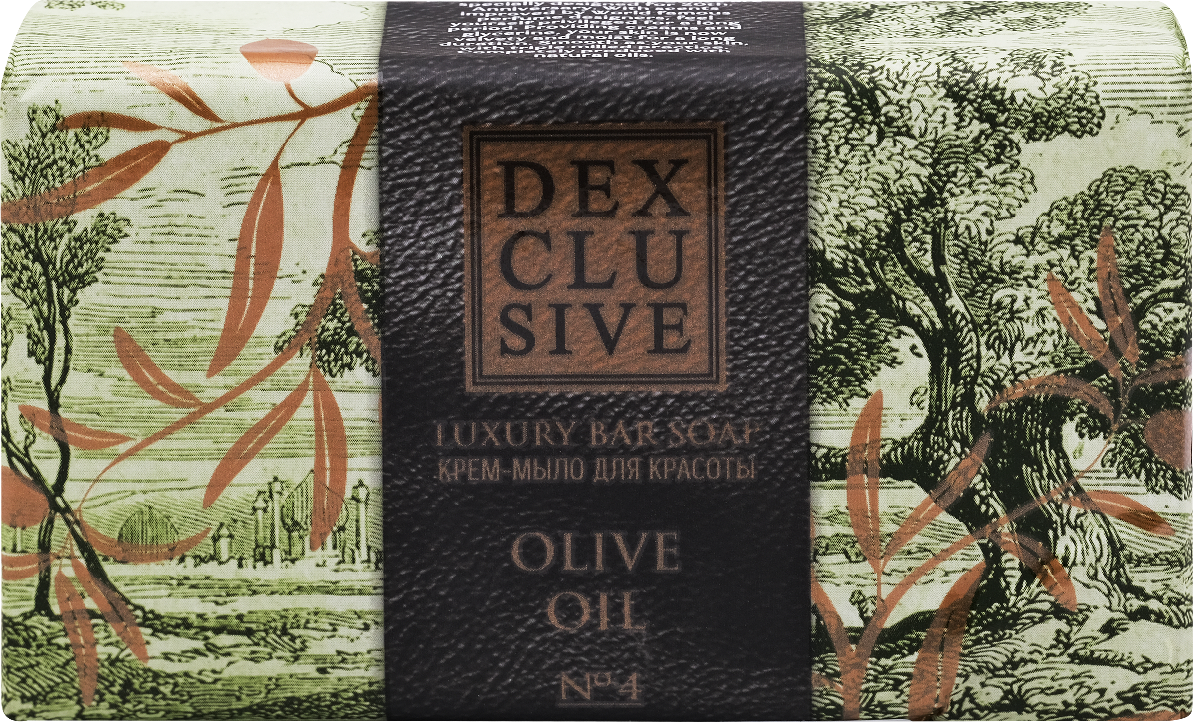 Изображение товара Крем-мыло твердое DEXCLUSIVE Olive oil 150 г для ухода за кожей