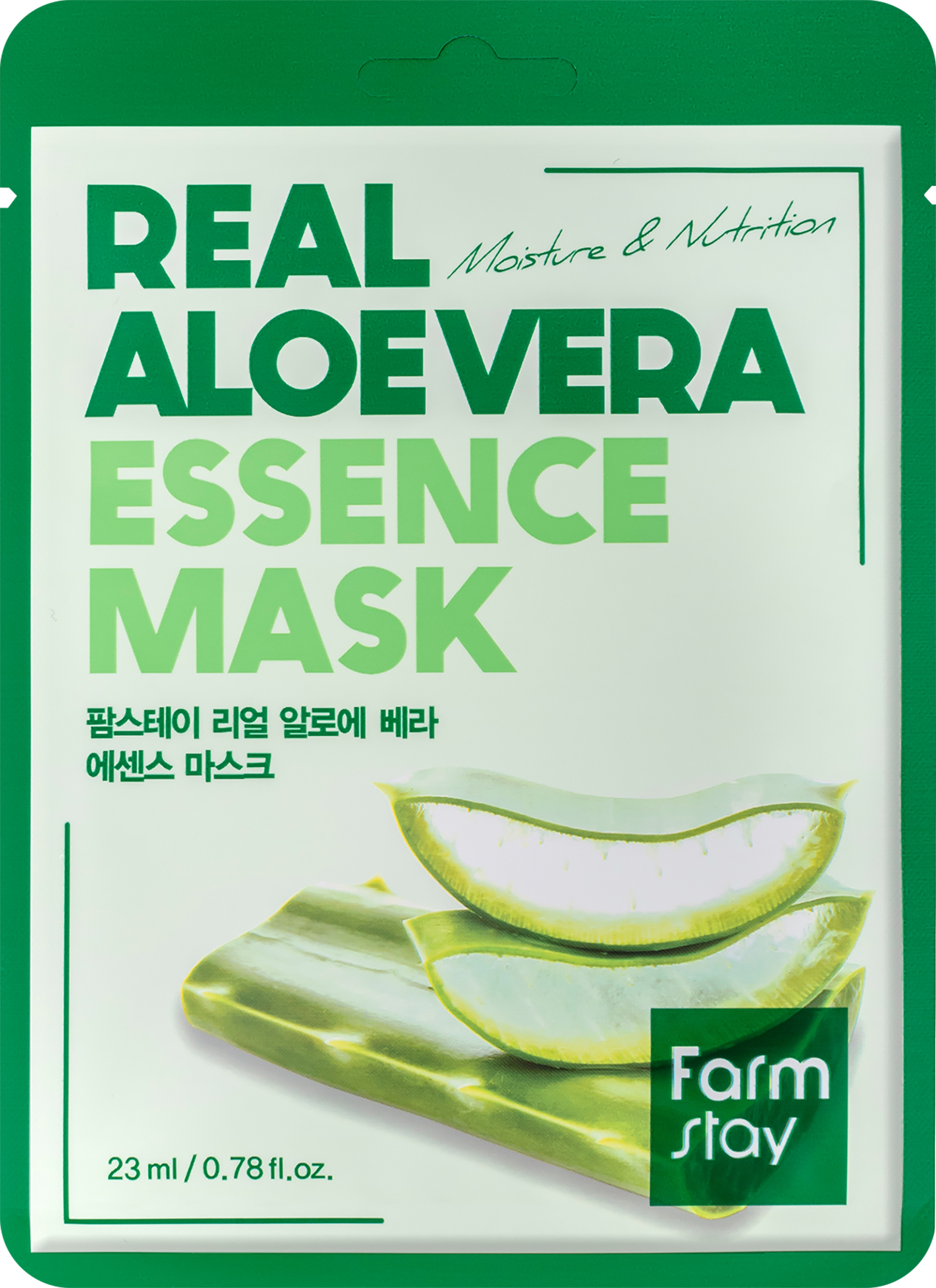 Изображение товара Маска тканевая FARMSTAY с алоэ вера, 23мл для всех типов кожи