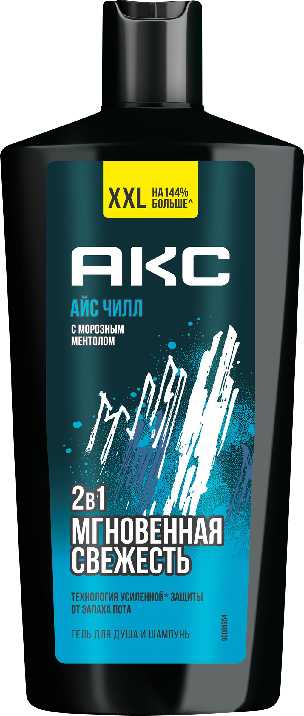 Изображение товара Гель для душа и шампунь мужской AKC Айс Чилл, 610мл