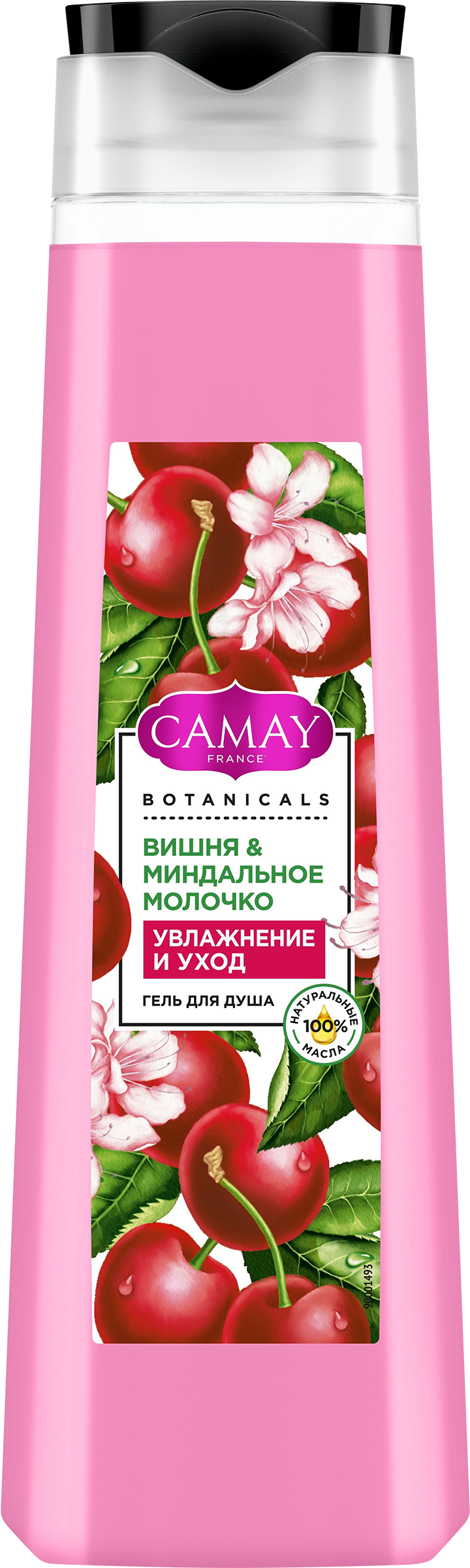 Изображение товара Гель для душа CAMAY Вишня и миндальное молочко 400мл для женщин