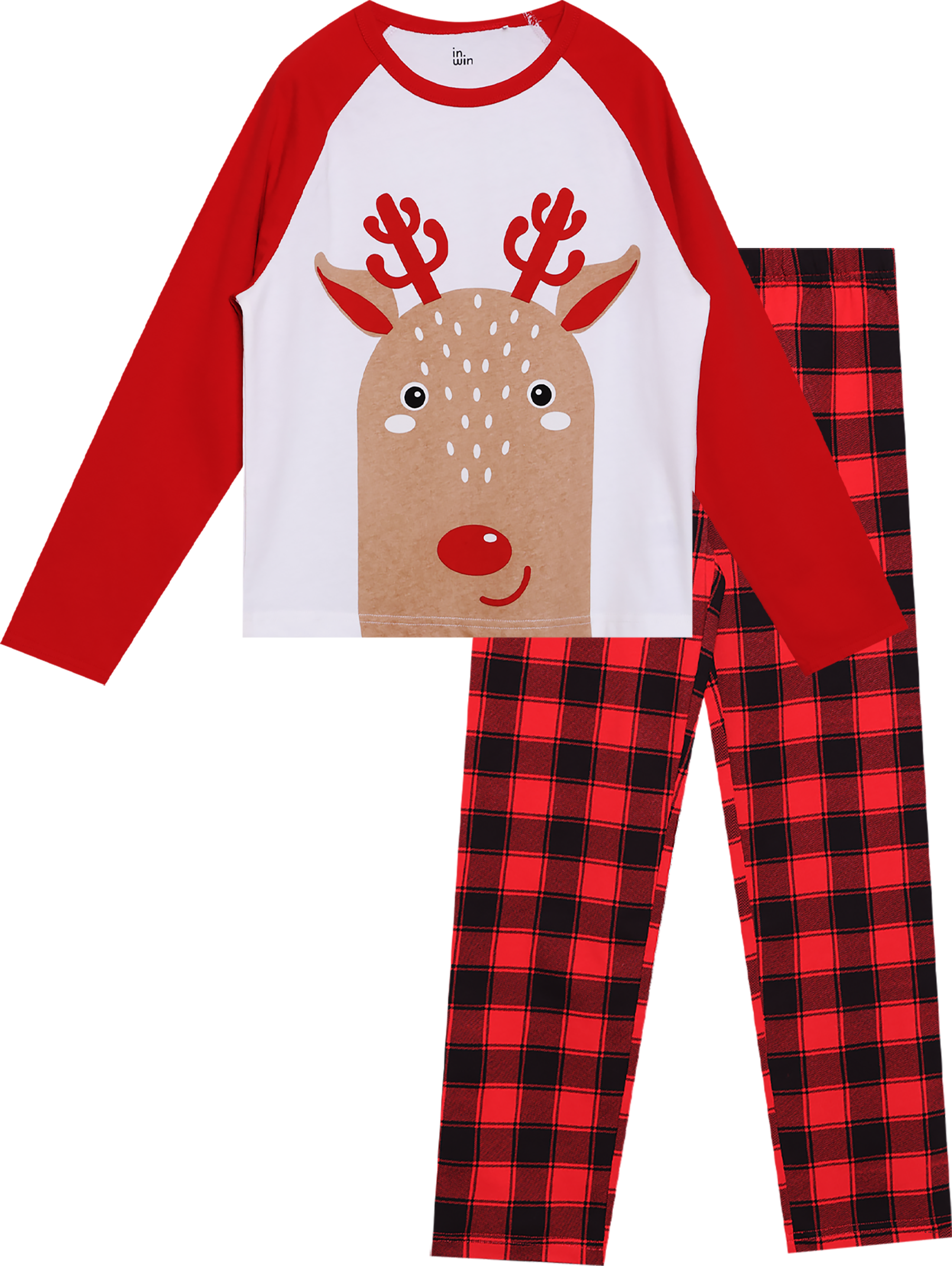 Изображение товара Пижама для девочки INWIN разноцветная, Арт. NY26105-01