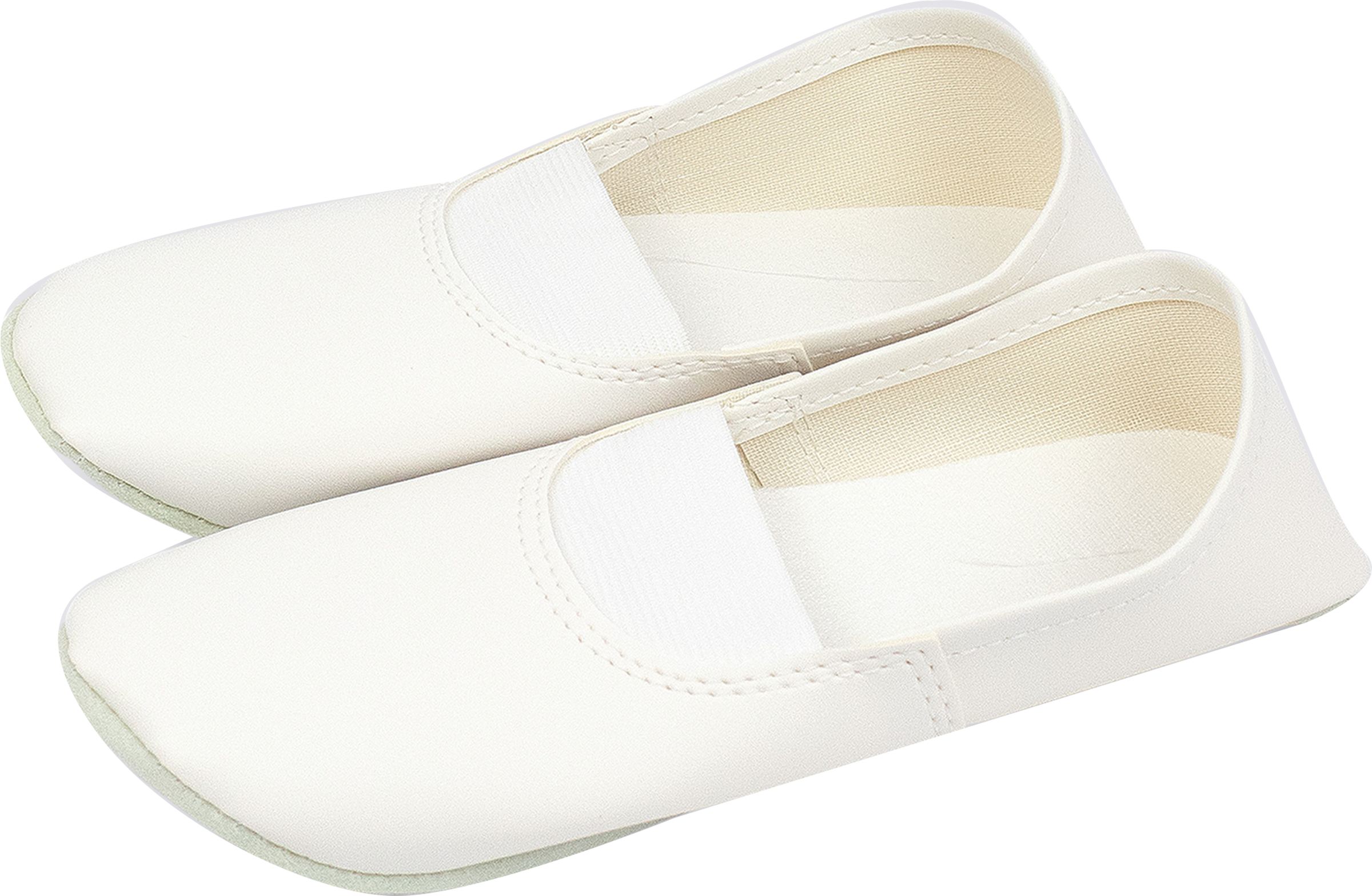 Изображение товара Чешки детские FUNNY FRIENDS белые р. 26-32 для танцев и гимнастики