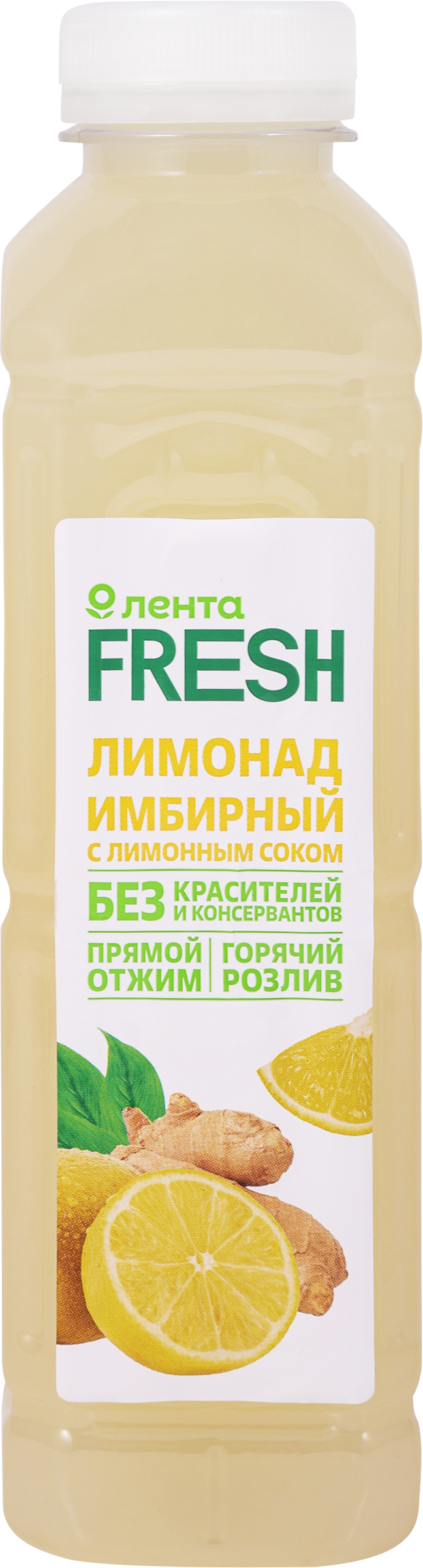 Изображение товара Лимонад ЛЕНТА FRESH Имбирный, 500мл