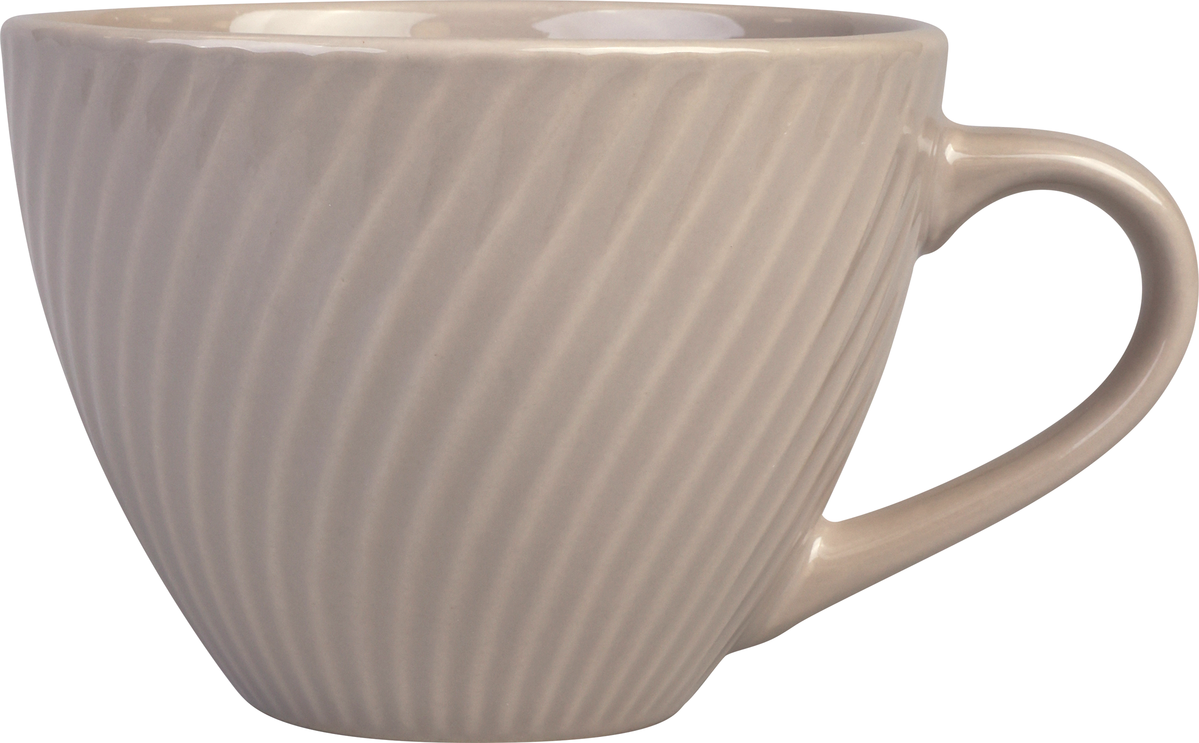 Изображение товара Керамическая кружка HOMECLUB Rona 500мл белая для горячих и холодных напитков