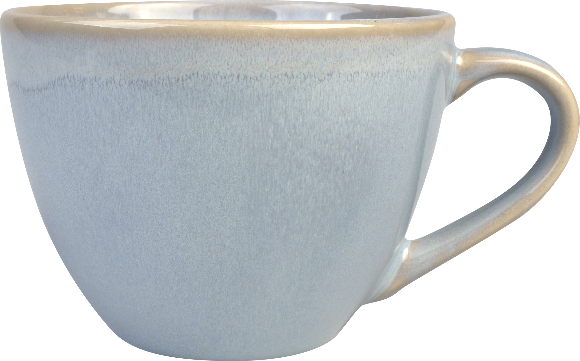 Изображение товара Керамическая кружка HOMECLUB Riviera 500мл голубая для горячих и холодных напитков