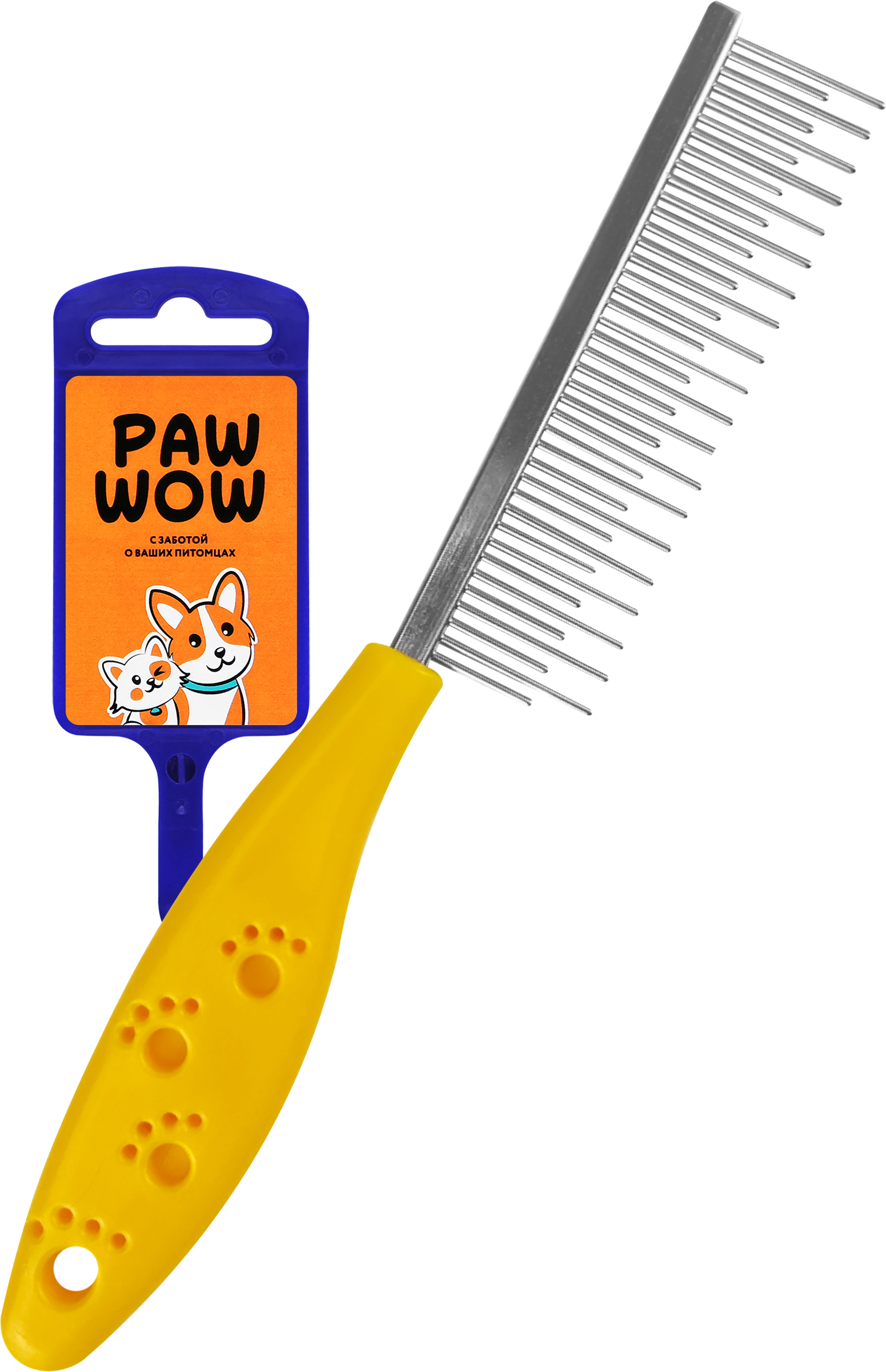 Изображение товара Расческа для животных PAW WOW