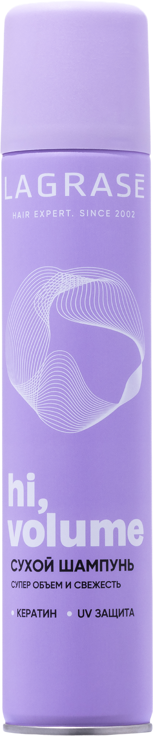 Изображение товара Сухой шампунь LA GRASE Volume 200мл для объема и освежения волос