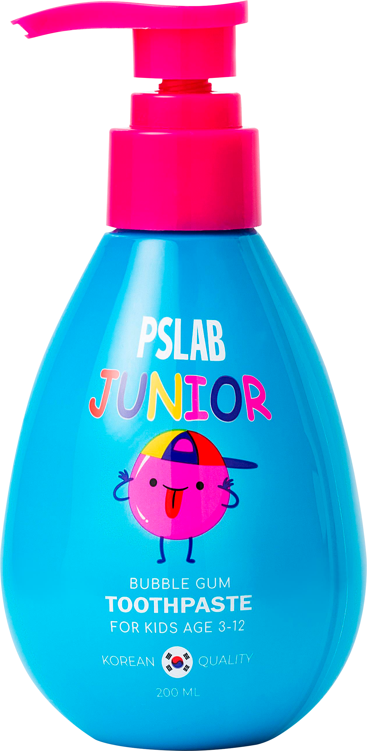 Изображение товара Детская зубная паста PSLAB Junior со вкусом бабл-гам 200мл