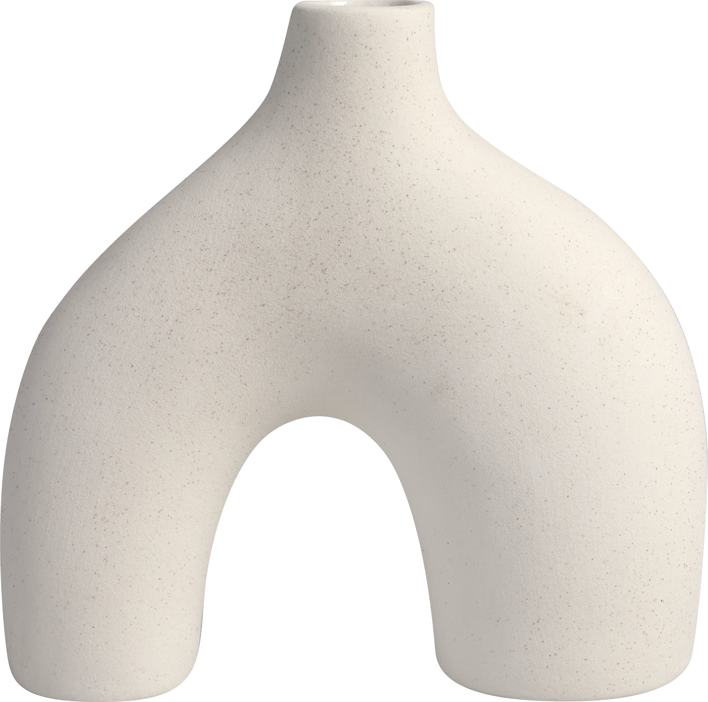 Изображение товара Ваза HOMECLUB Nordic 20см керамическая белая стильный декор для интерьера