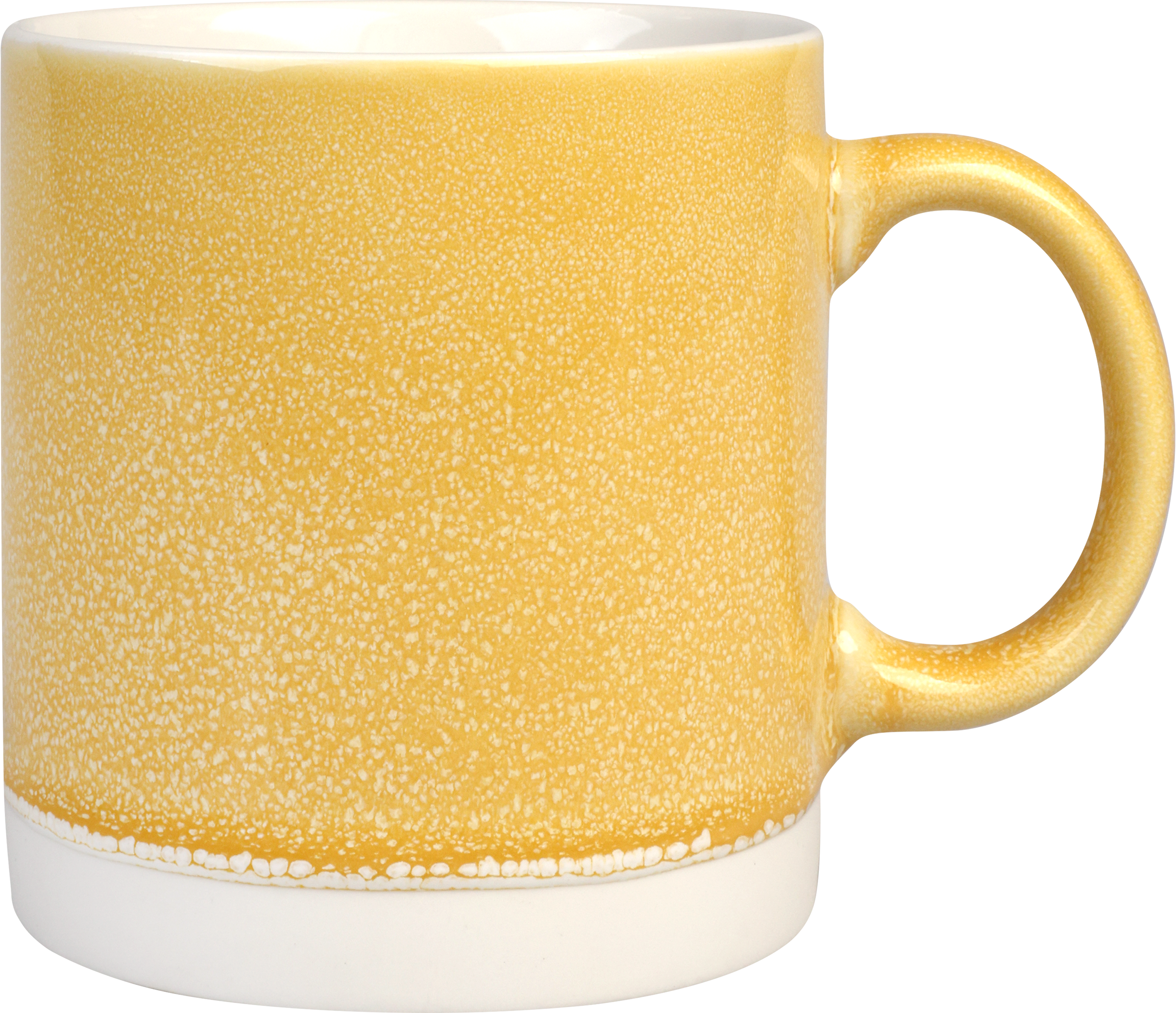 Изображение товара Кружка HOMECLUB Yellow cream фарфор 440мл Арт HG-2 для горячих и холодных напитков