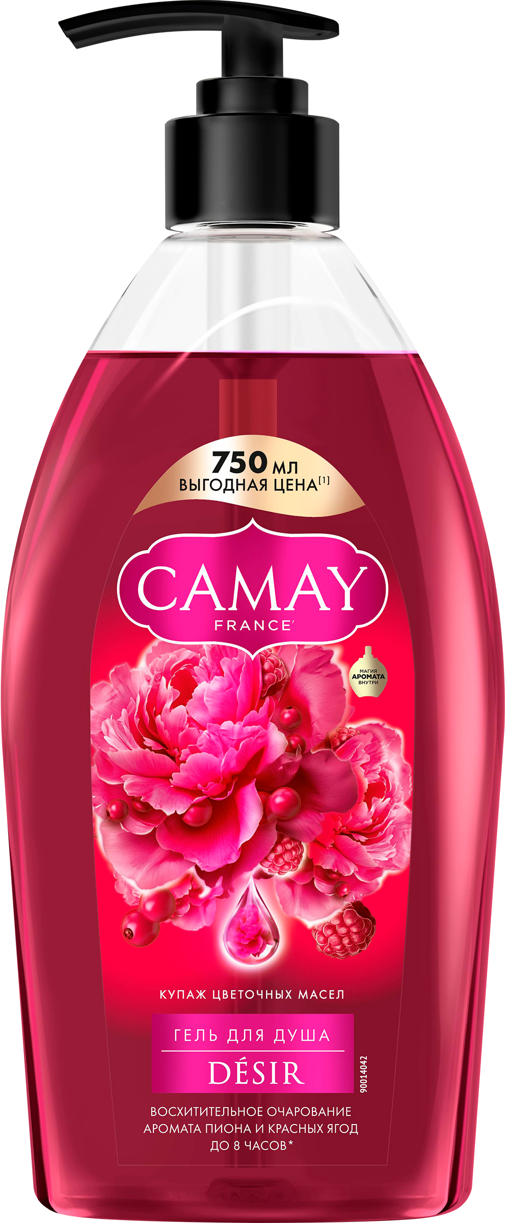 Изображение товара Гель для душа CAMAY Desir Восхитительное очарование 750 мл