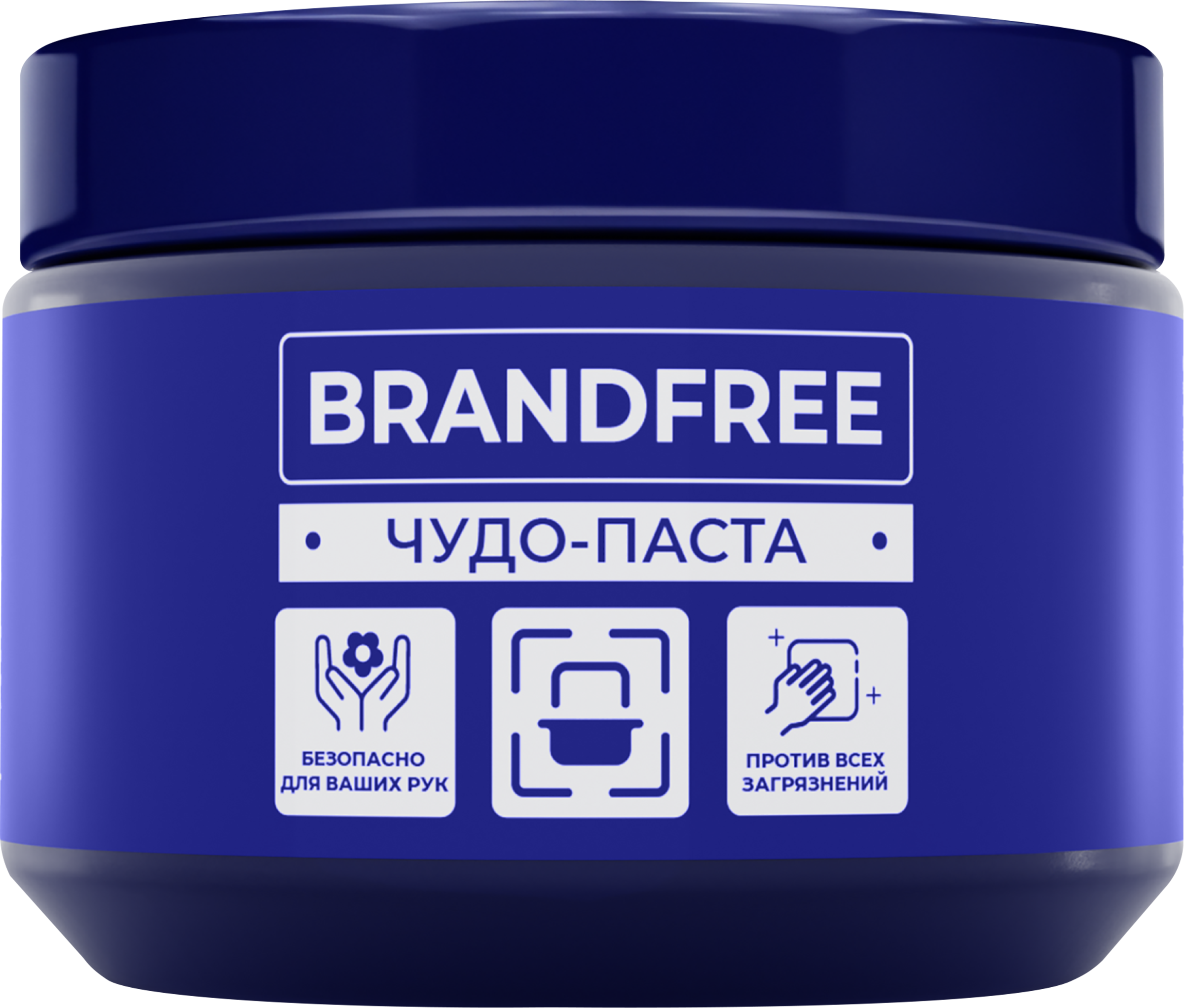 Изображение товара Паста чистящая BRANDFREE для уборки твердых поверхностей 500г