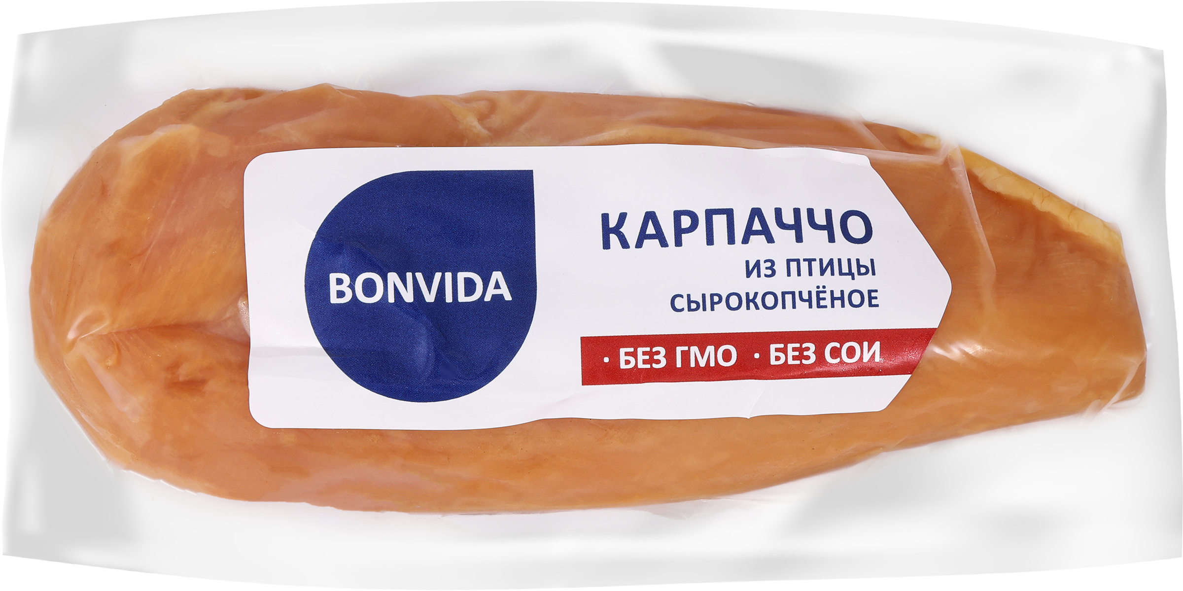 Изображение товара Карпаччо сырокопченое BONVIDA - весовое, куриное филе