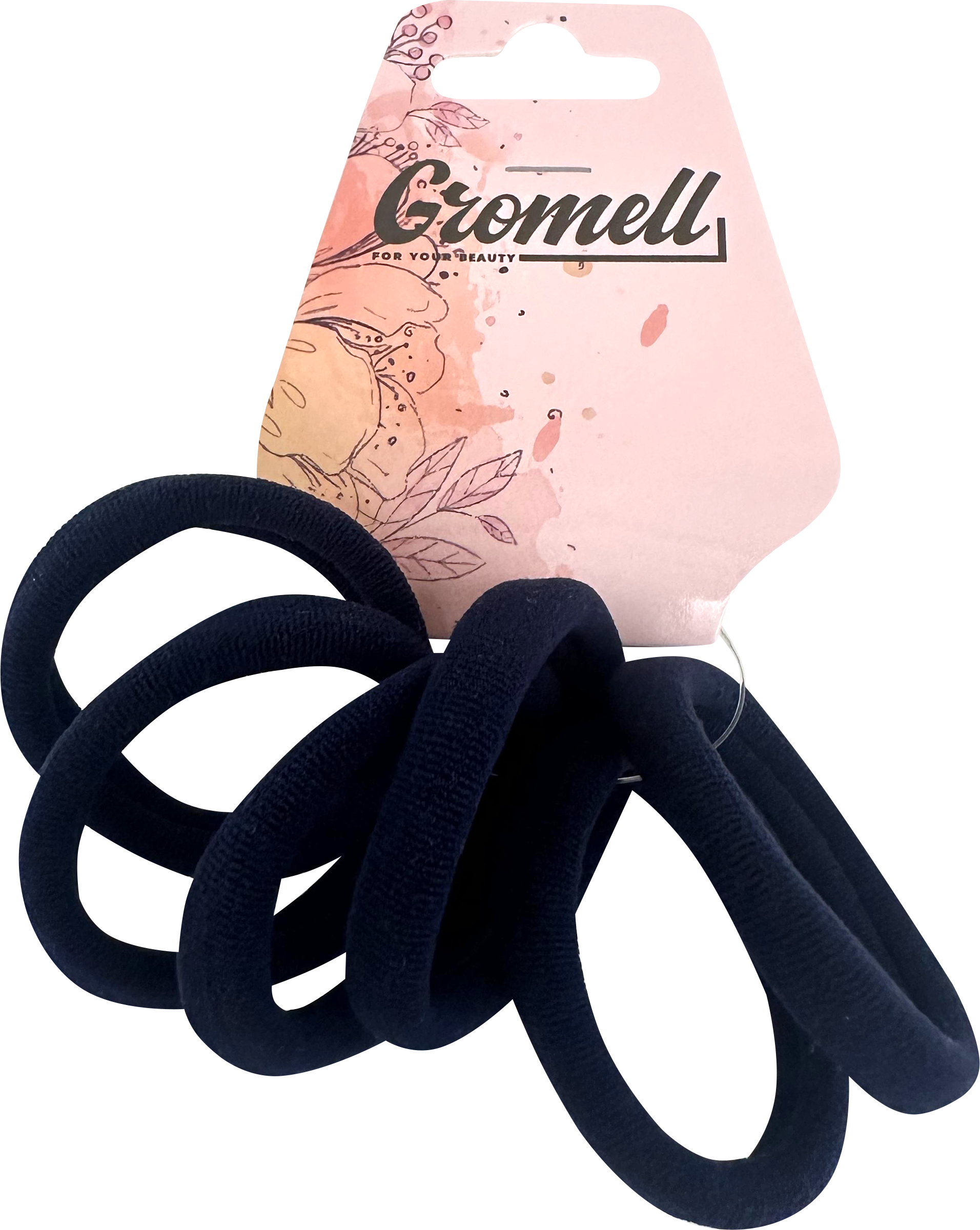 Изображение товара Набор резинок для волос GROMELL Арт. REZ005, 6шт в упаковке