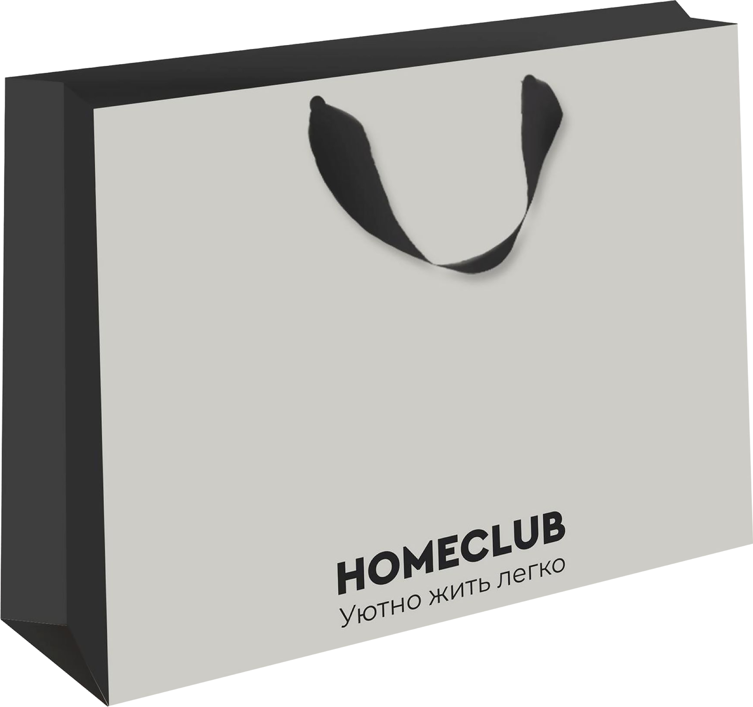 Изображение товара Подарочный пакет АРТ ДИЗАЙН HC Серый 50х40х25см для упаковки подарков