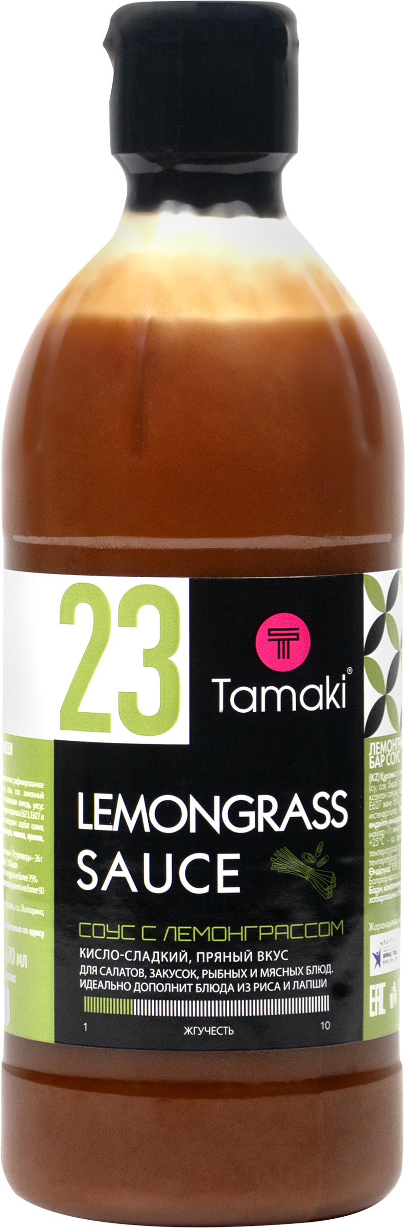 Изображение товара Соус TAMAKI со вкусом лемонграсса 470мл - идеально для азиатских блюд и маринадов