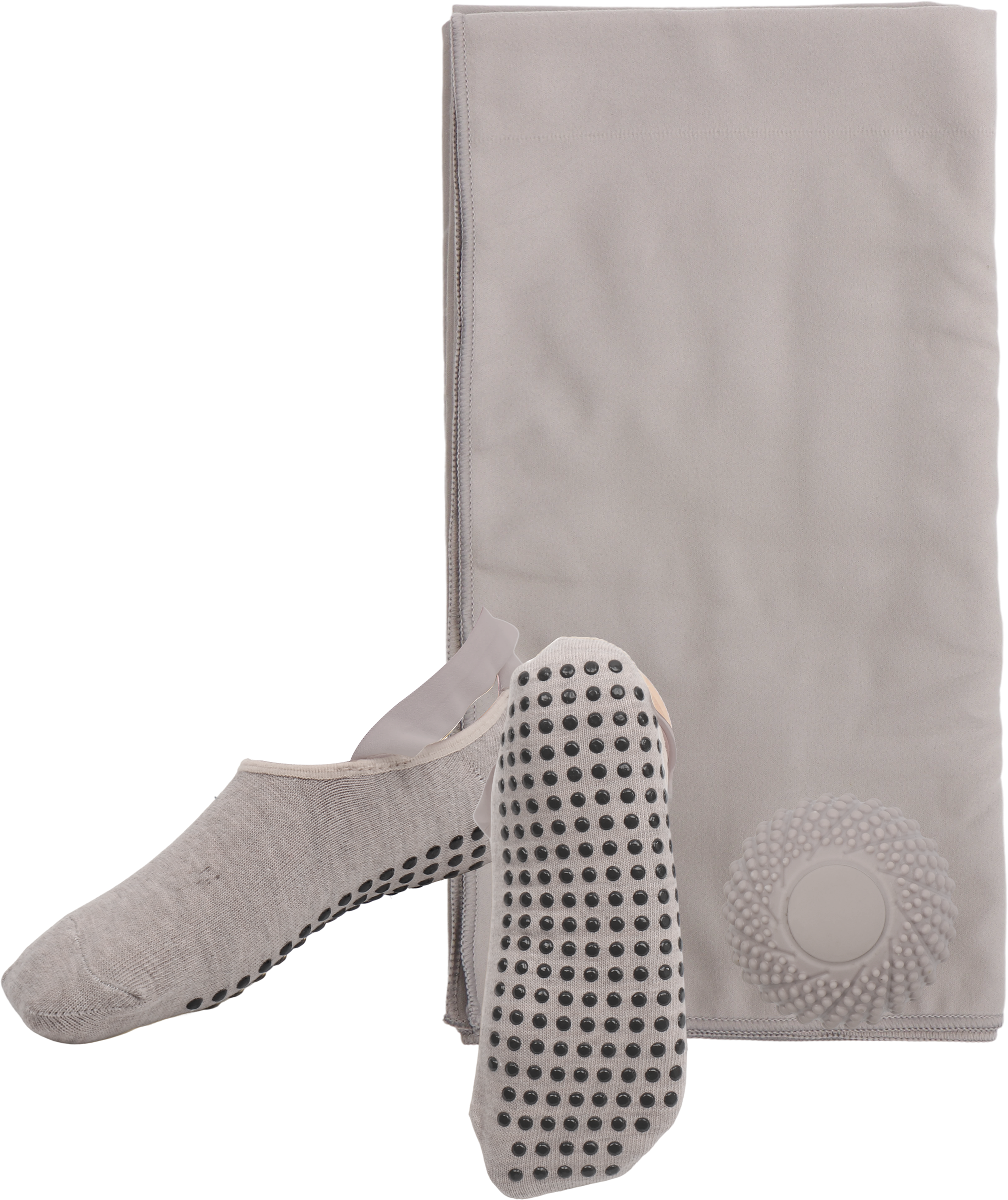 Изображение товара Подарочный набор для фитнеса ACTIWELL с полотенцем, массажным мячом и носками