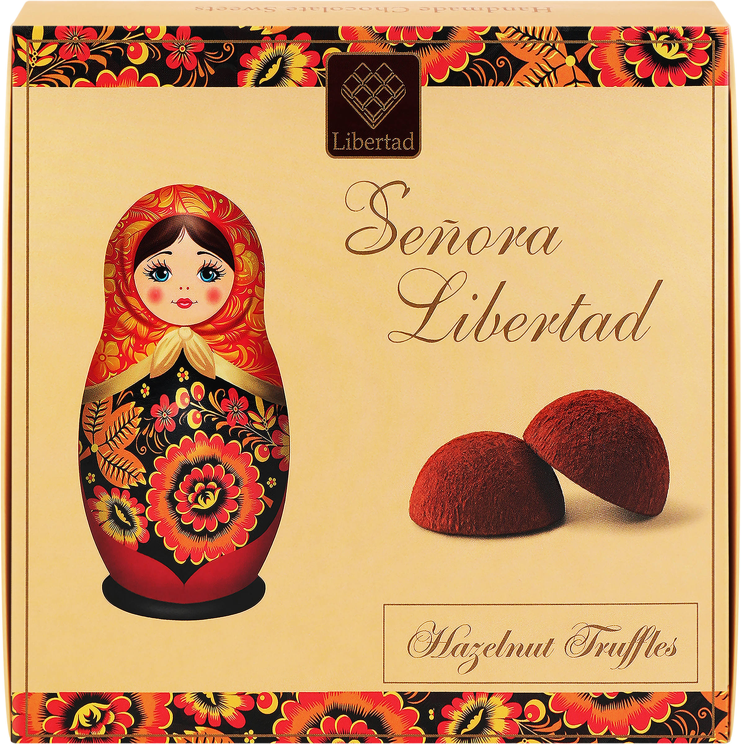 Изображение товара Конфеты Трюфели LIBERTAD Senora с карамелизированным фундуком 120г