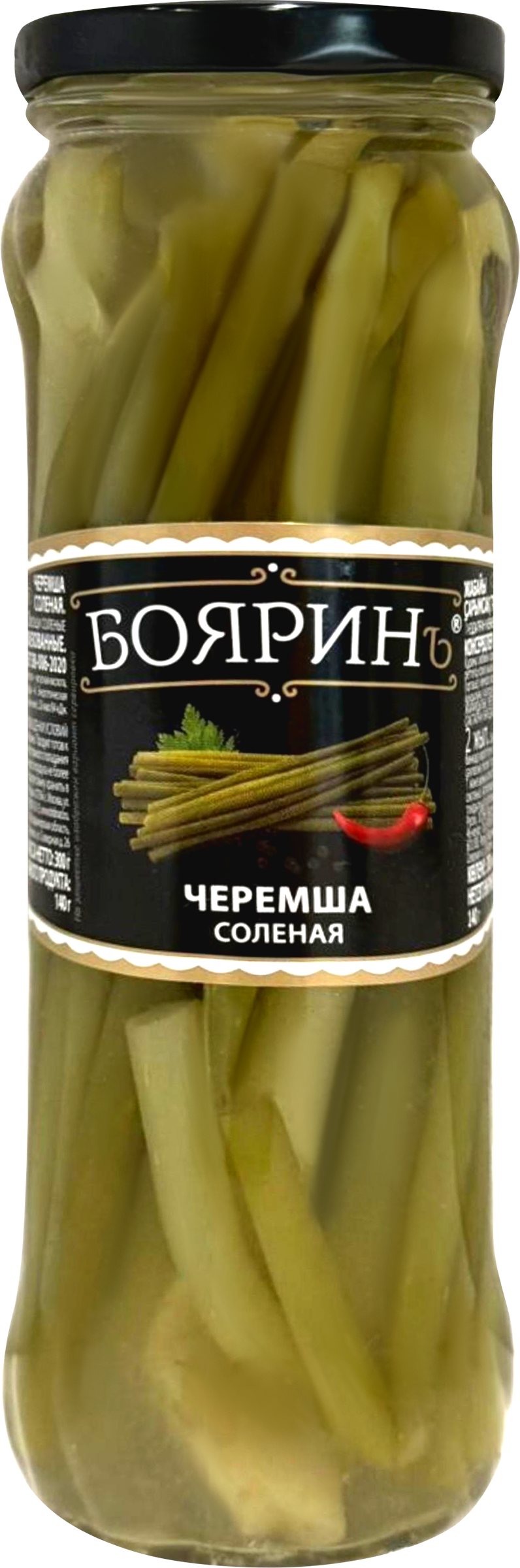 Изображение товара Черемша соленая БОЯРИНЪ, 300мл