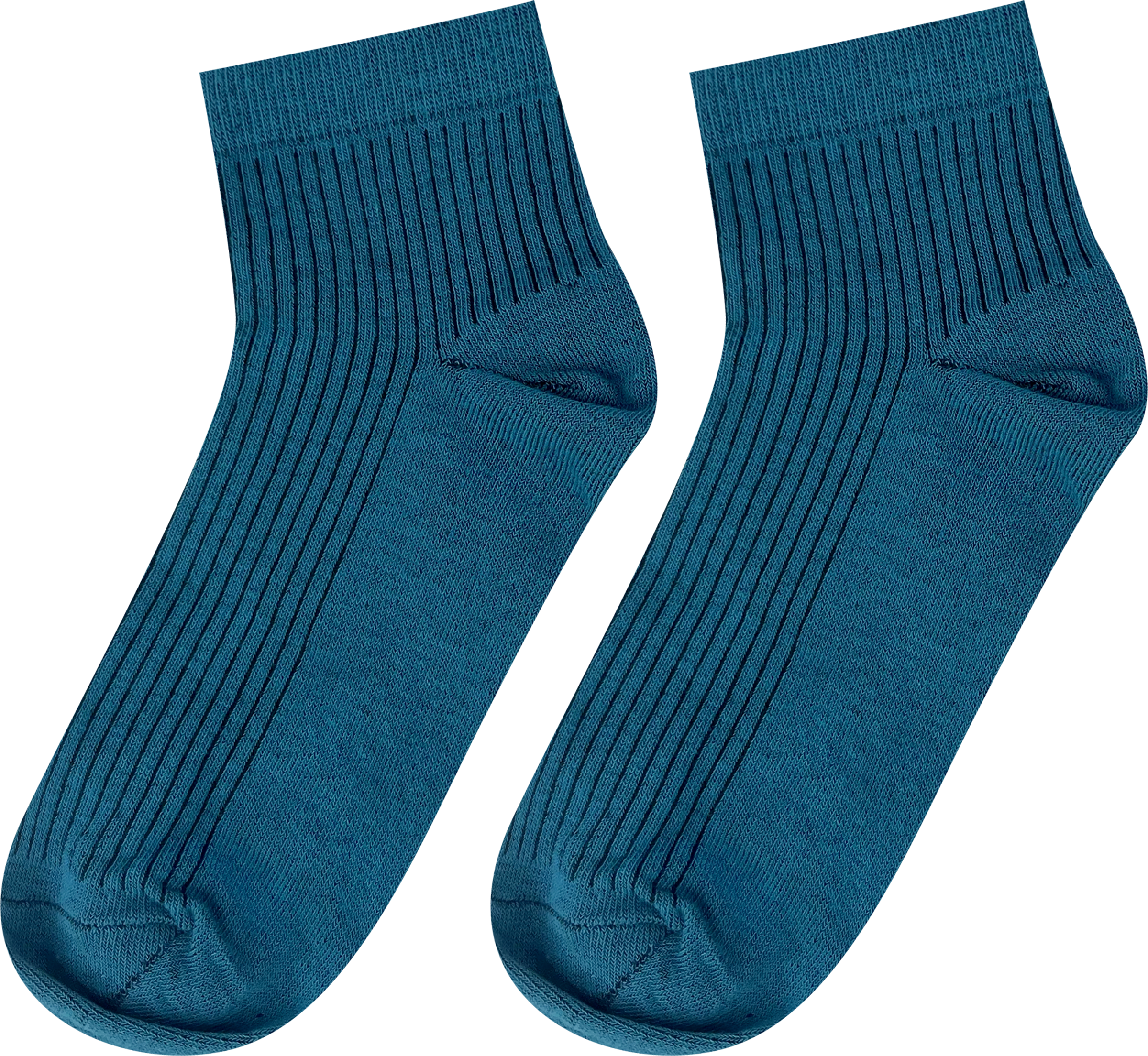 Изображение товара Носки женские INWIN р. 23–25, цвет морская волна с полосками лапша, Арт. 119-15ЛС