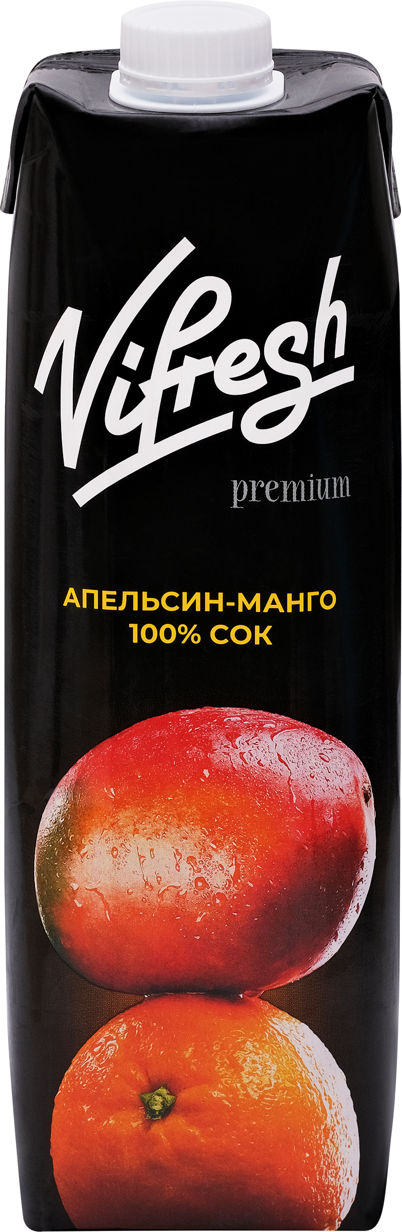 Изображение товара Сок ТМ VIFRESH Апельсин, манго восстановленный, 1л