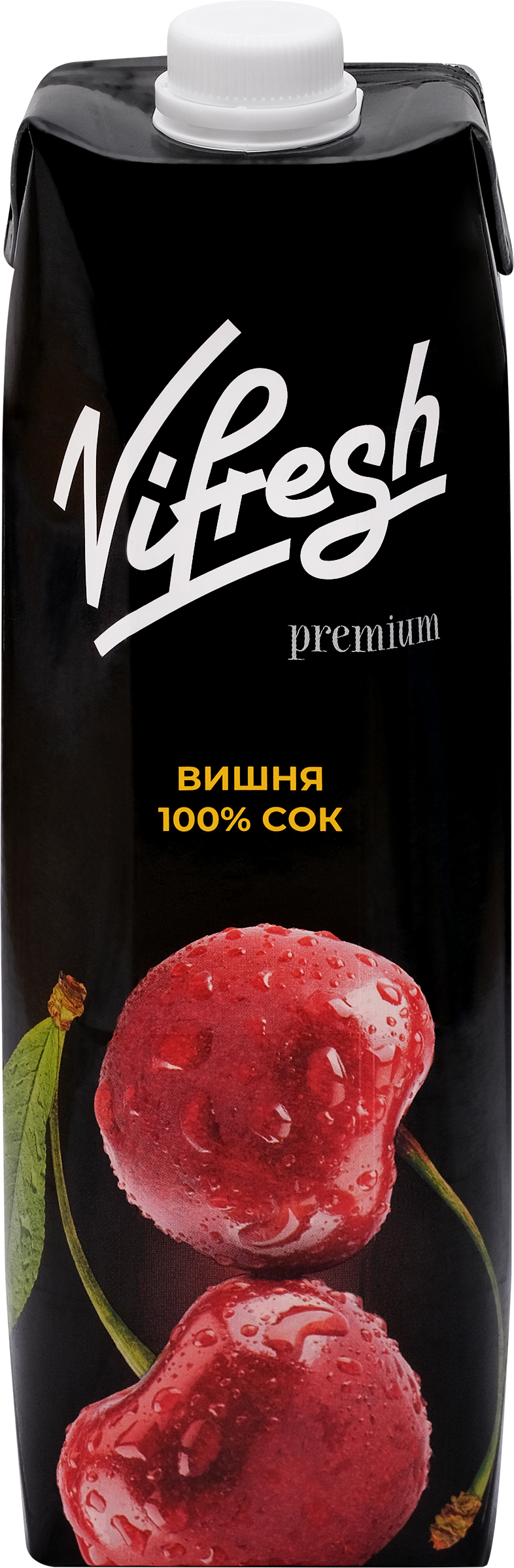 Изображение товара Вишневый восстановленный сок ТМ VIFRESH 1л натуральный без добавок