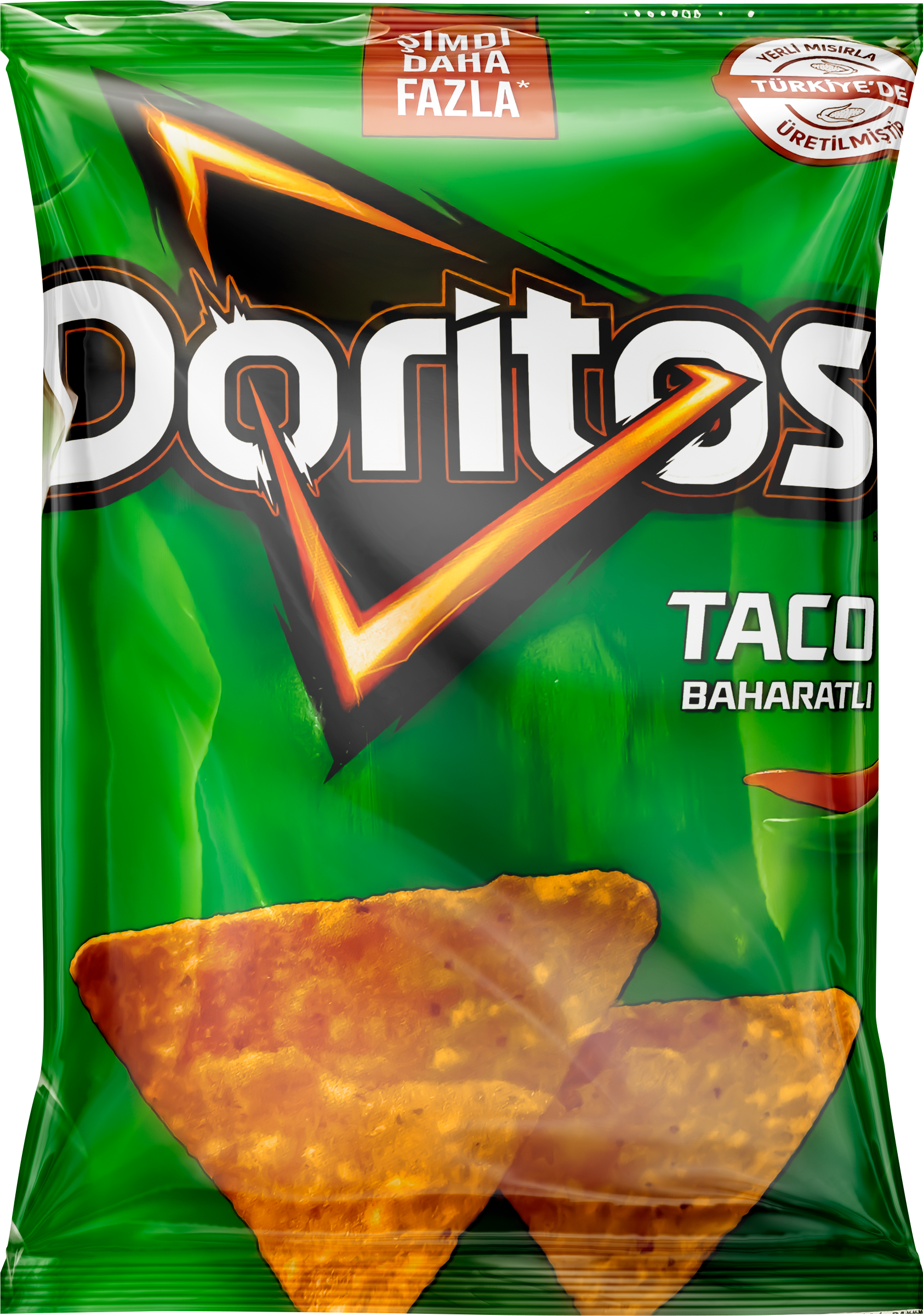 Изображение товара Чипсы кукурузные DORITOS Taco Пряная паприка, 135г
