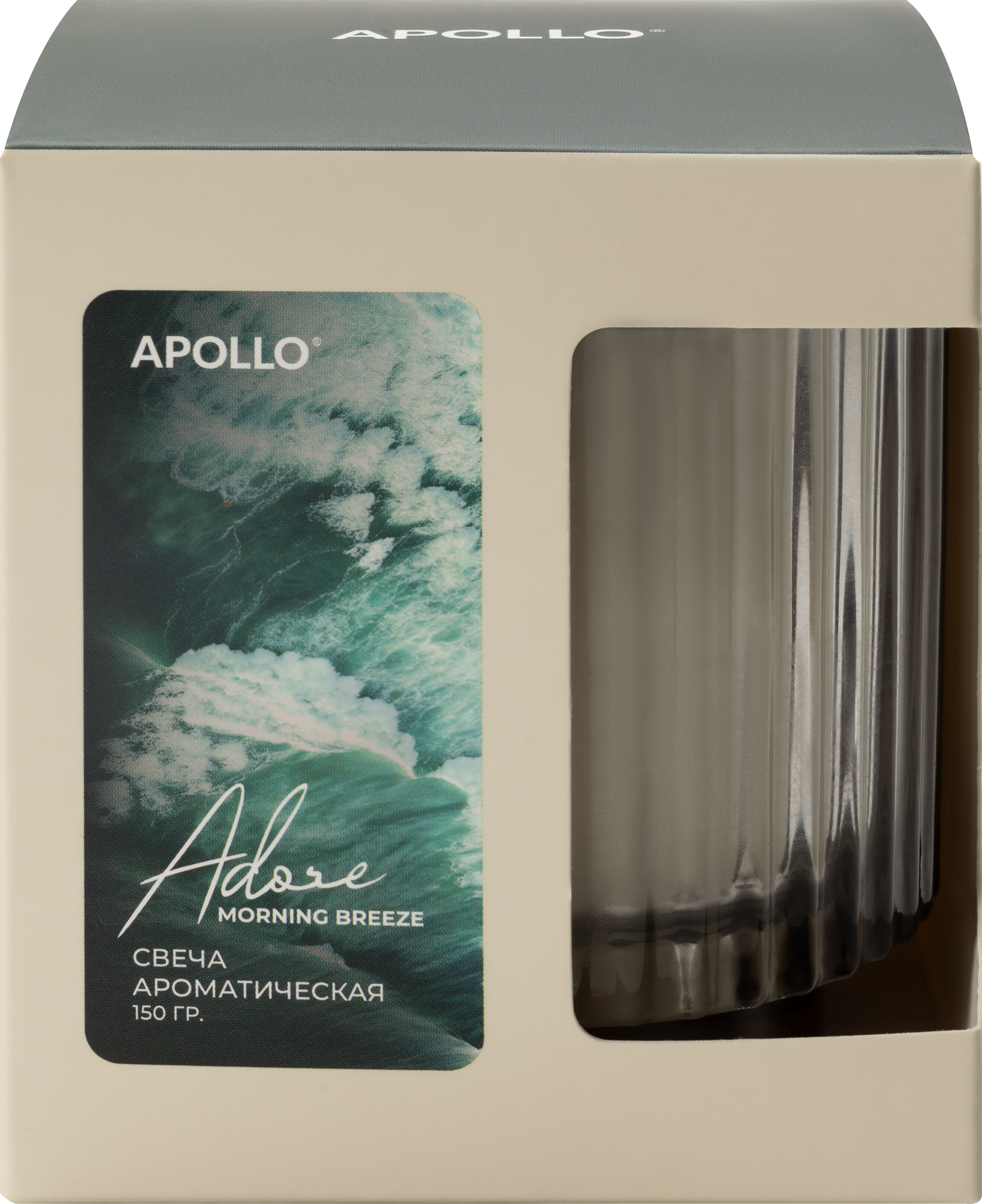 Изображение товара Свеча ароматическая APOLLO Adore Morning breeze, Арт. ADR-20