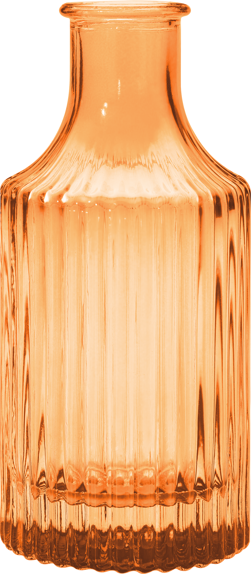 Изображение товара Ваза APOLLO Adore 14,3см янтарный стеклянная для декора интерьера