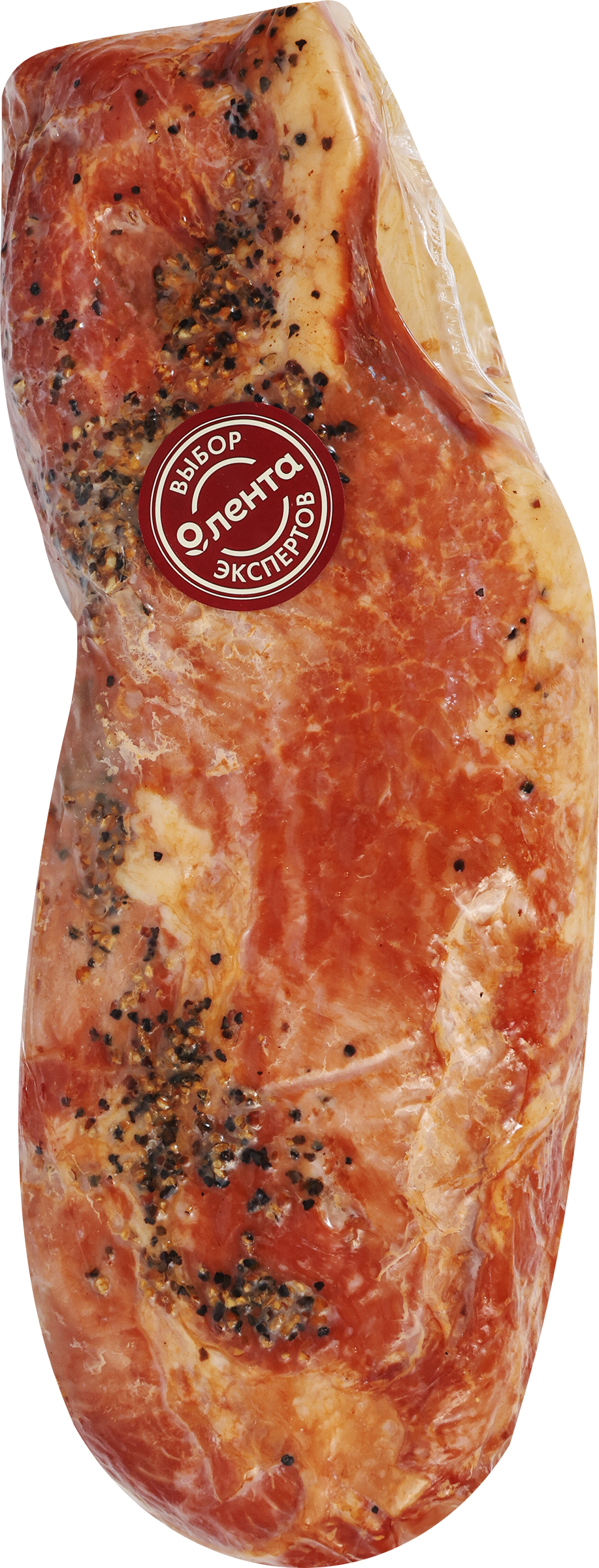 Изображение товара Моретто копчено-вареное ЛЕНТА из свинины деликатес в вакуумной упаковке