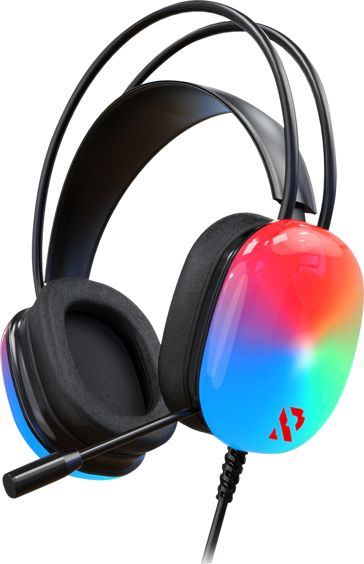 Изображение товара Гарнитура игровая SMARTBUY Vault, RGB-подсветка, черный, Арт. SBHG-9780, SBHG-977