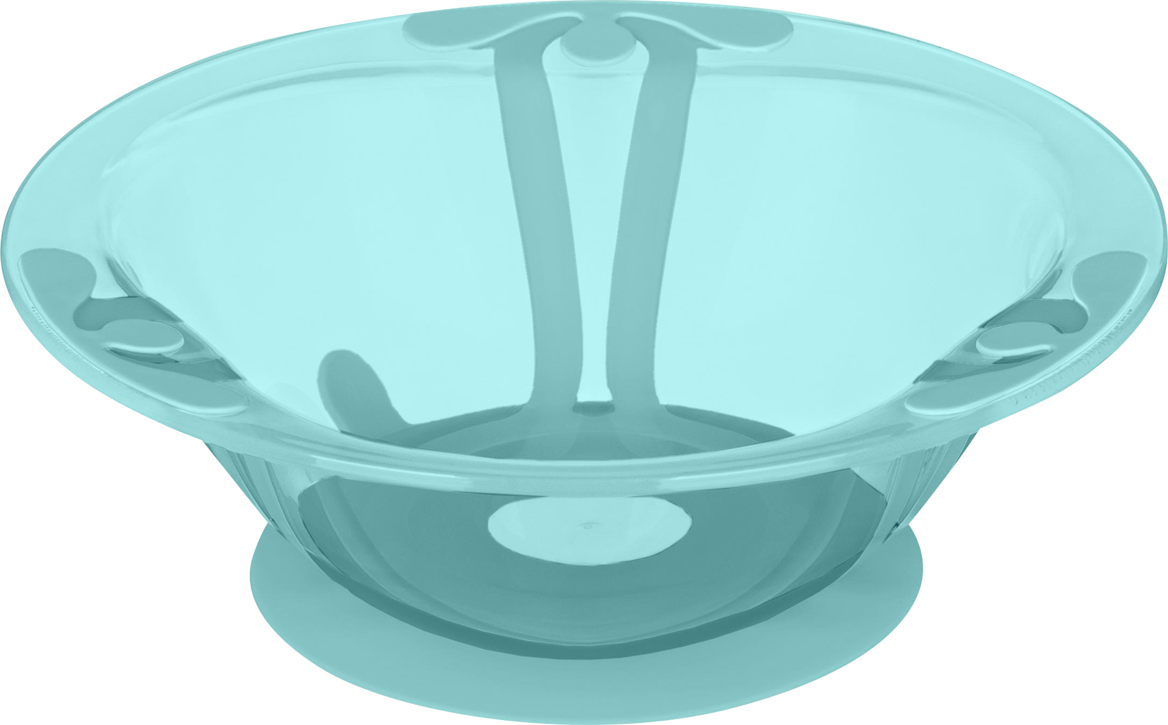 Изображение товара Детская глубокая тарелка KIDFINITY 300мл на присоске, безопасная и прочная