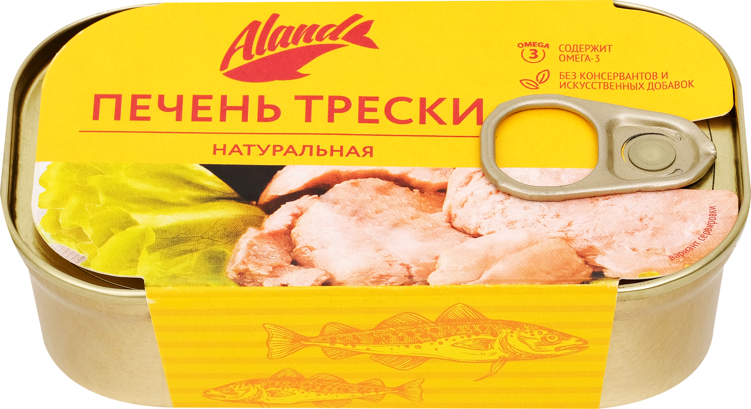 Изображение товара Печень Атлантической трески ALAND, 115г