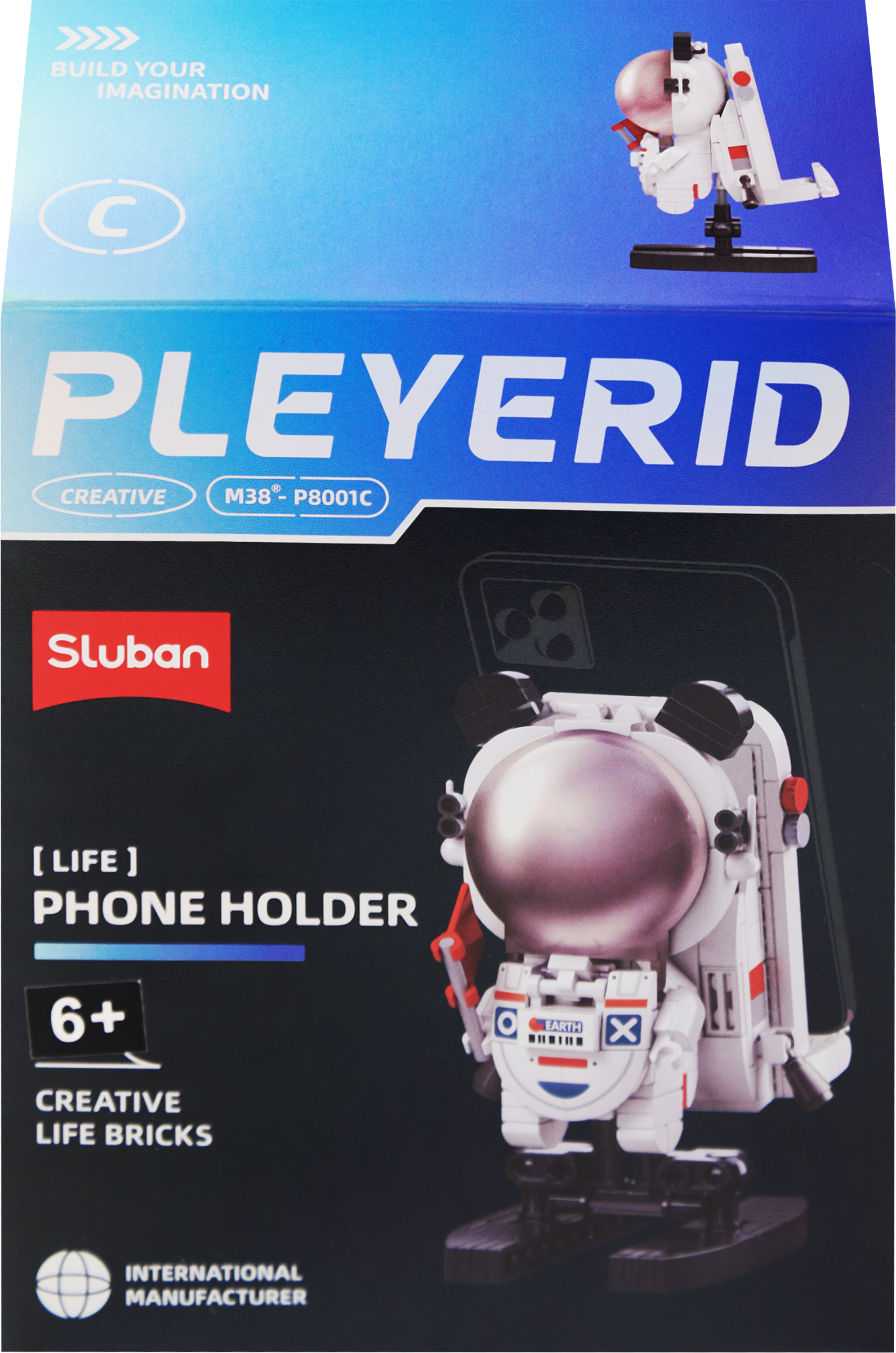 Изображение товара Конструктор SLUBAN Астронавт 36,6х16,3х18,8 см для развития мелкой моторики и творчества